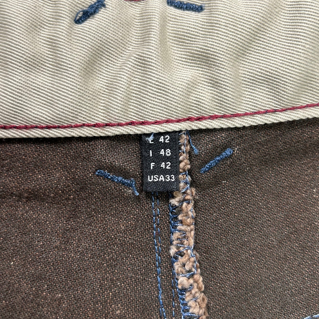 Marithé + François Girbaud Brown Pants