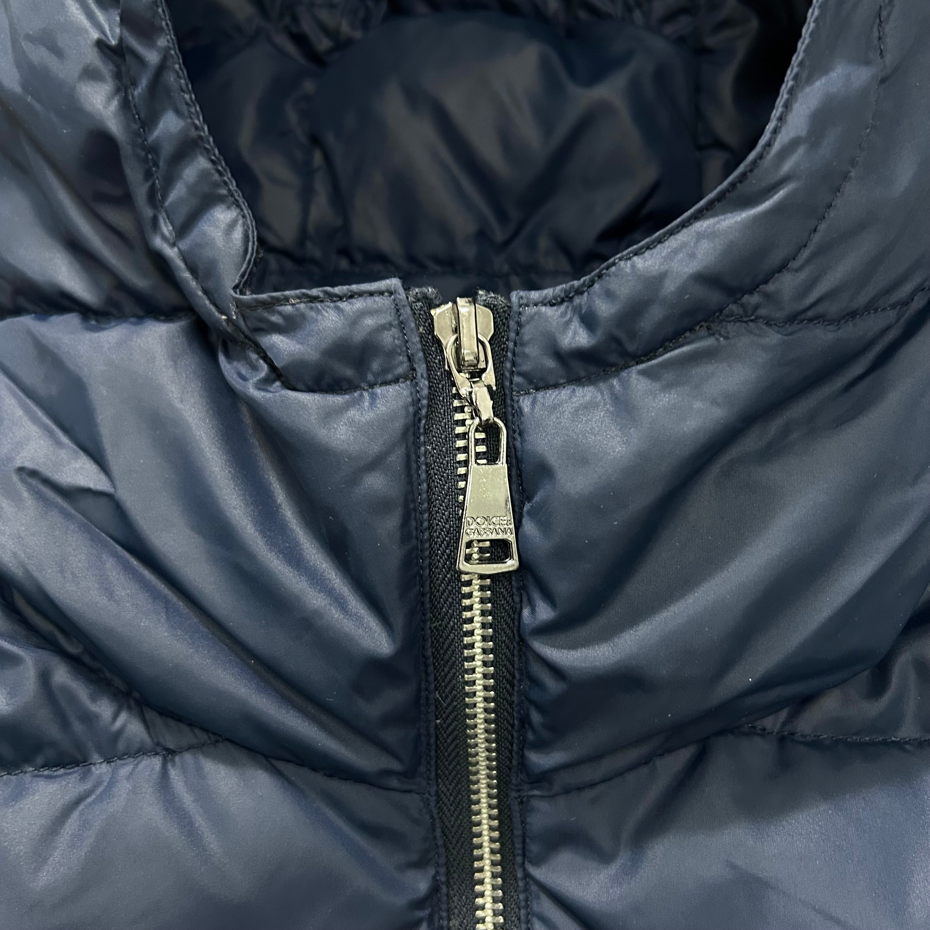 Dolce & Gabbana 2010's Navy Puffer Jacket