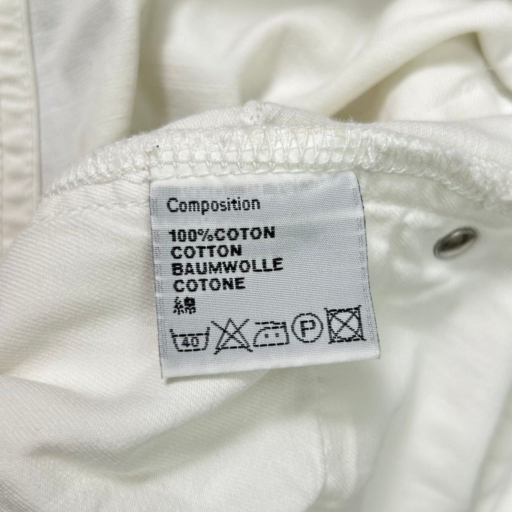 Dior Skinny White Denim Jeans