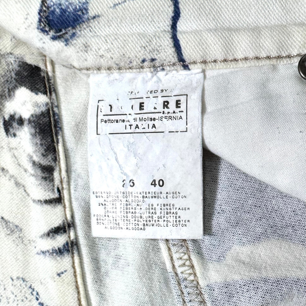 Just Cavalli Straight Leg Floral Print Pants