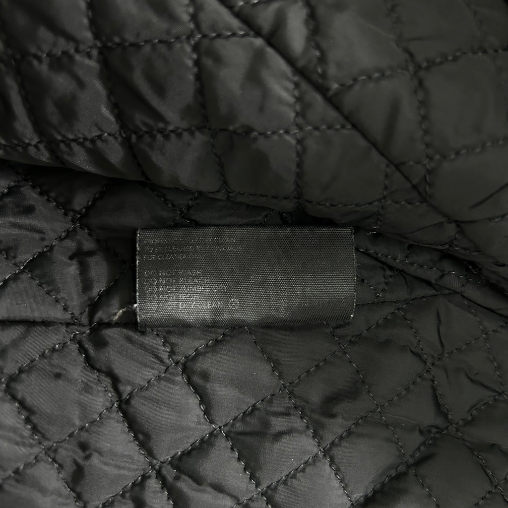 Prada Black Fur Hooded Jacket