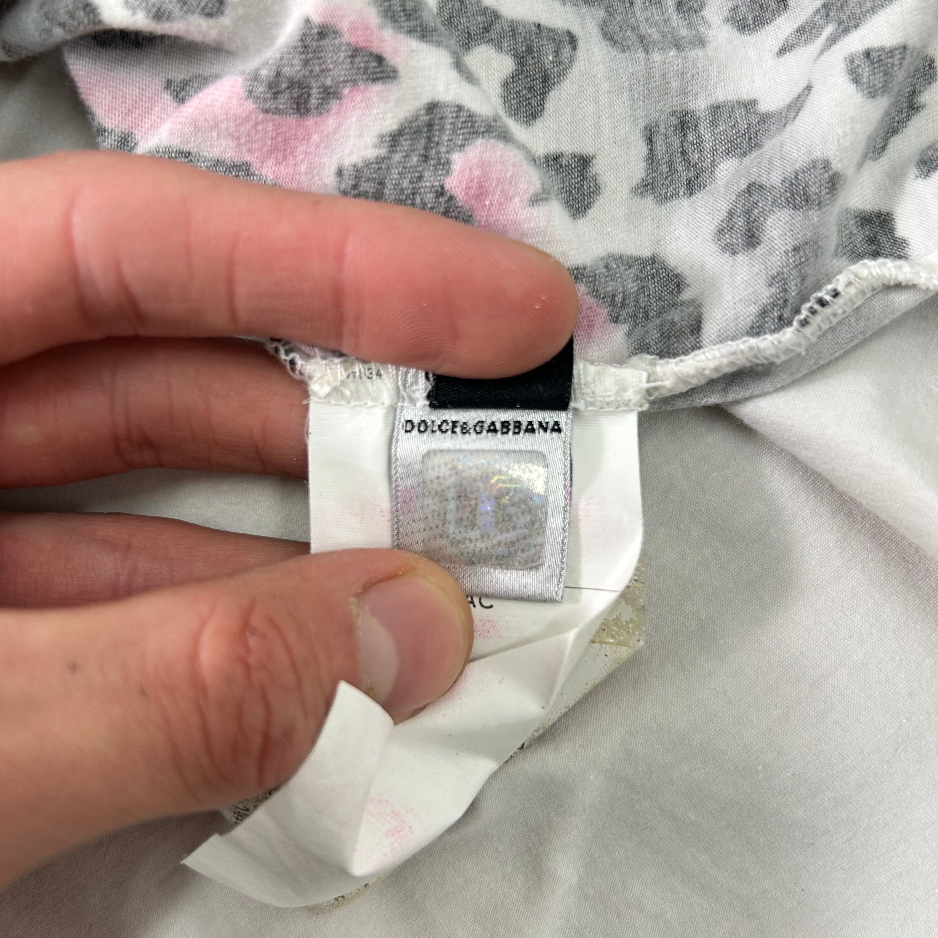 Dolce & Gabbana Leopard Pop Cotton T-Shirt