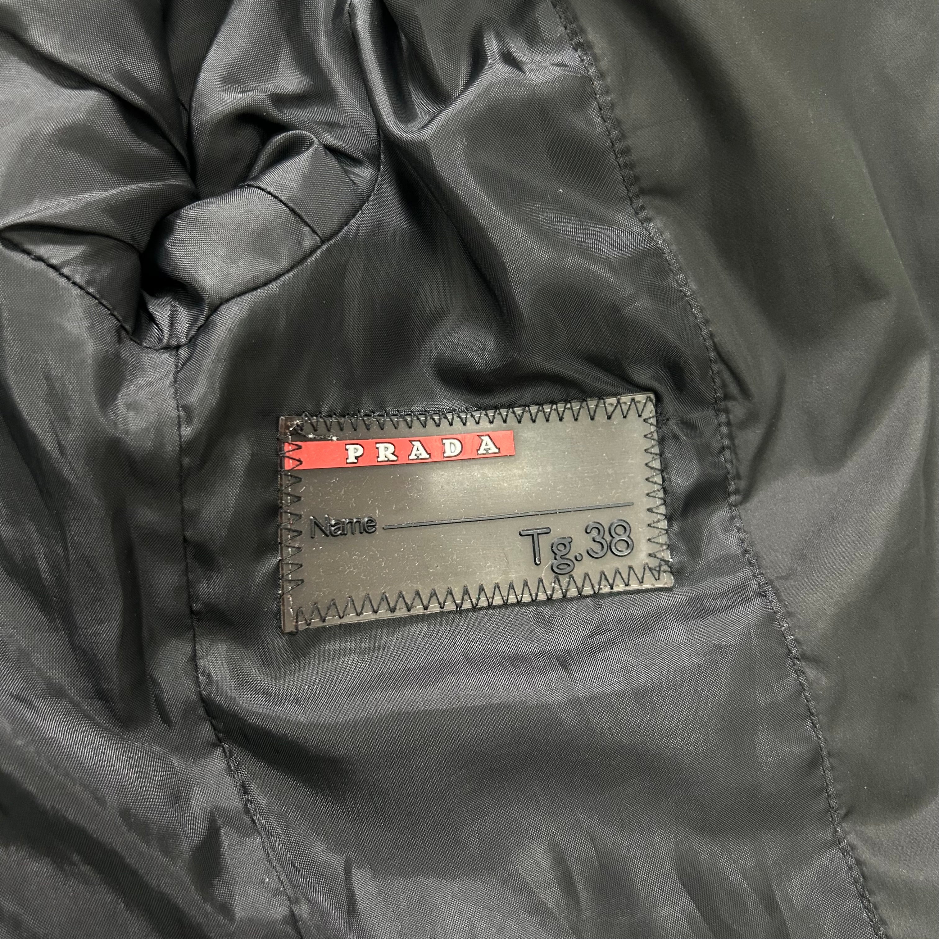 Prada Luna Rosa Black Padded Jacket