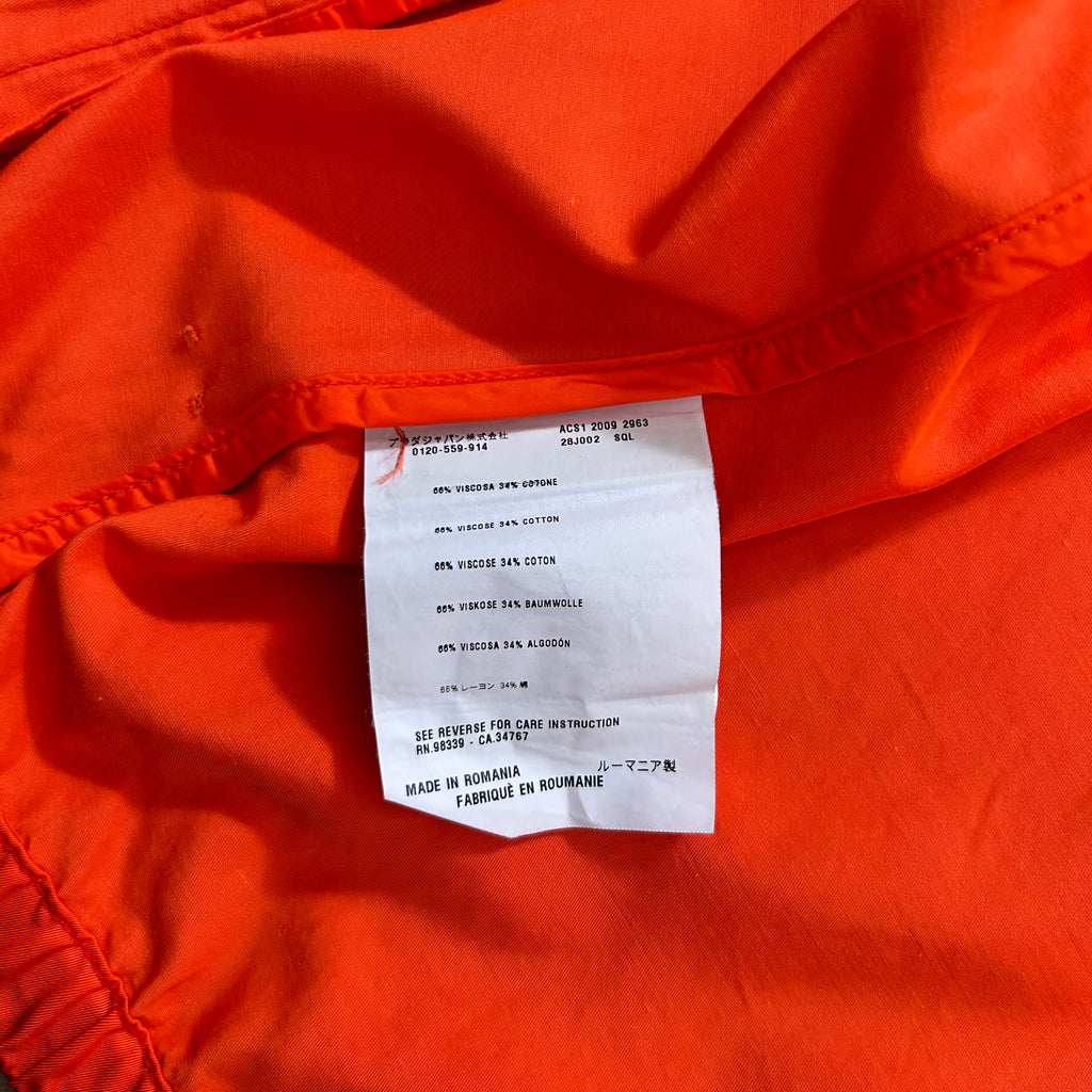 Prada Orange Technical Jacket