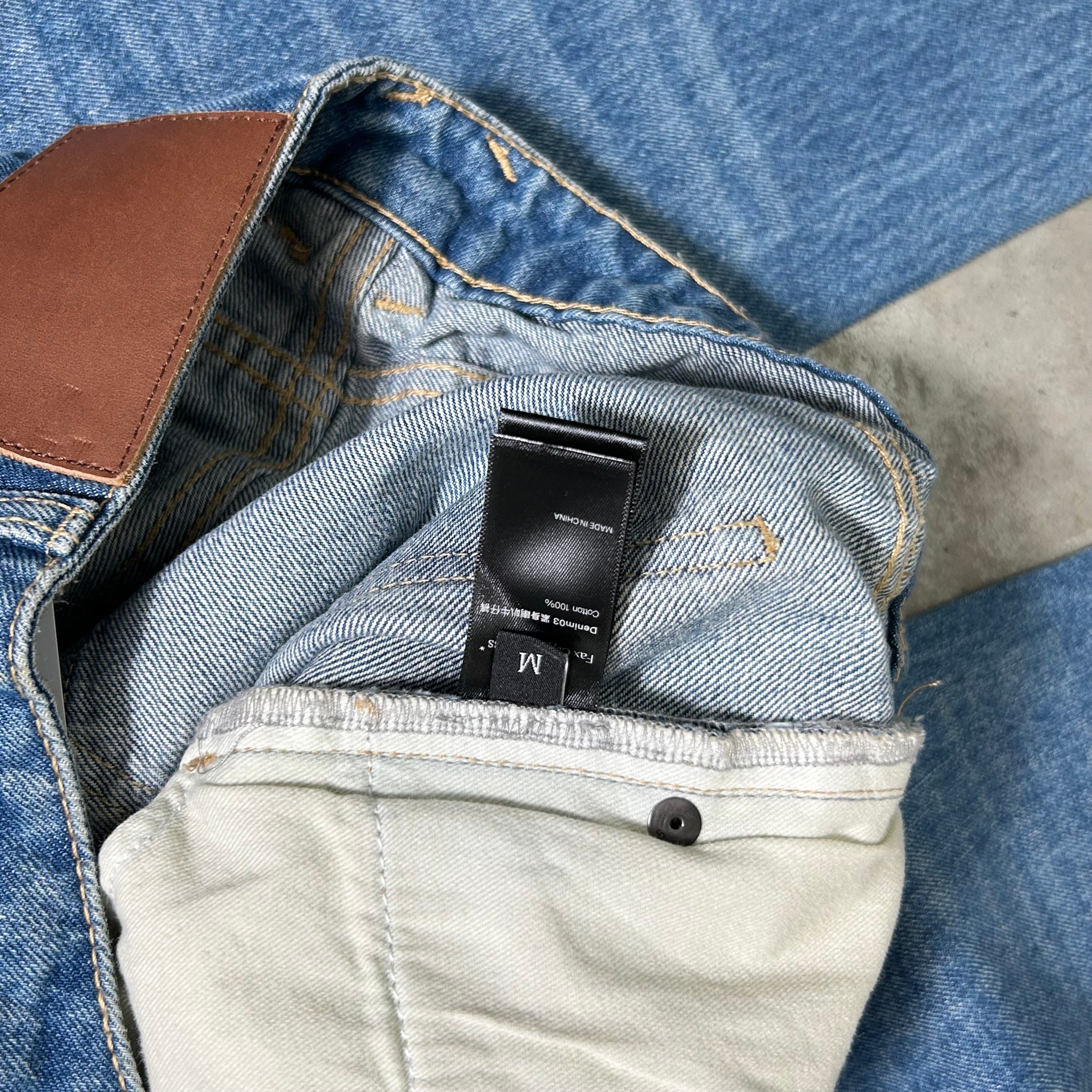 Fax Copy Express 2000's Blue Flared Jeans