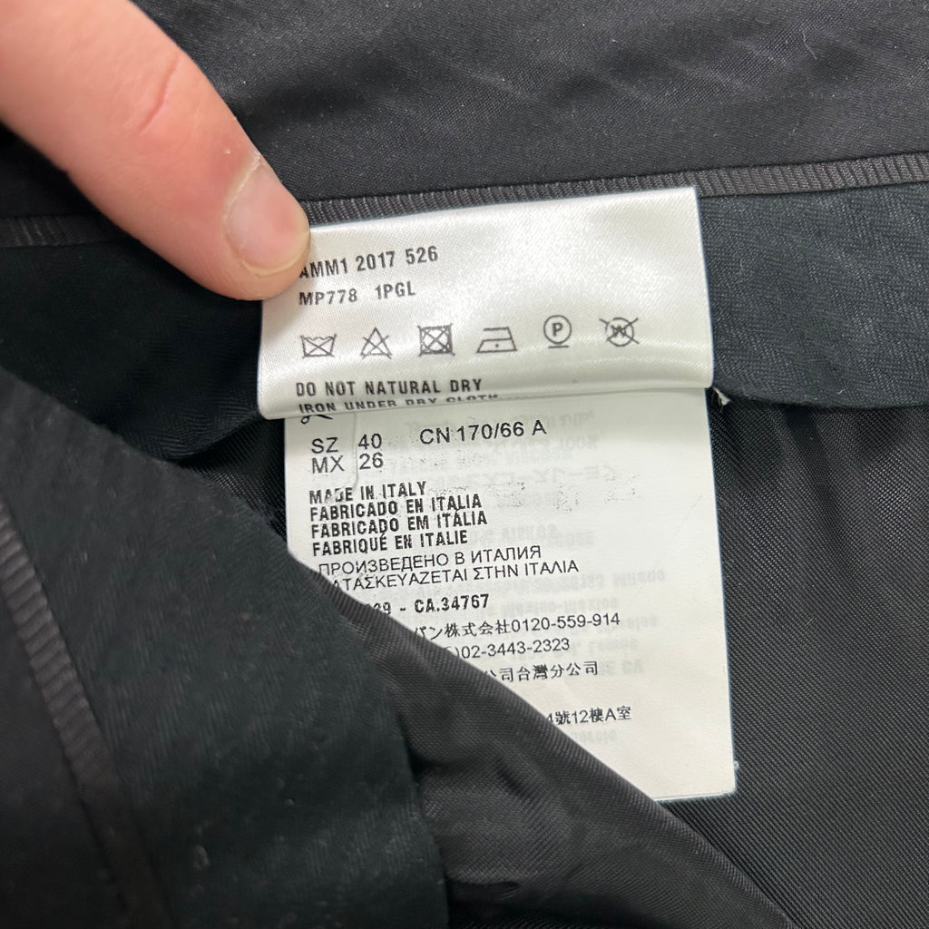 Miu Miu 3/4 Checkered Pants