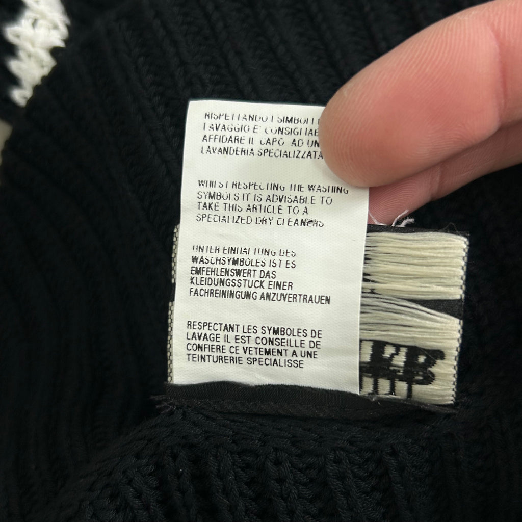 Jean Paul Gaultier Sleeveless Long Striped Cardigan