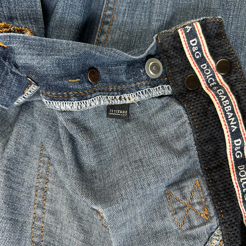 Dolce & Gabbana 2003 Cargo Denim Jeans