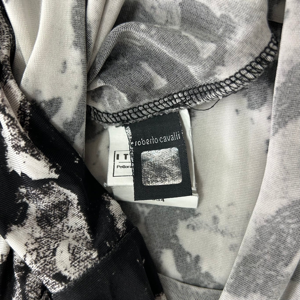 Just Cavalli Brushstroke Print Dress