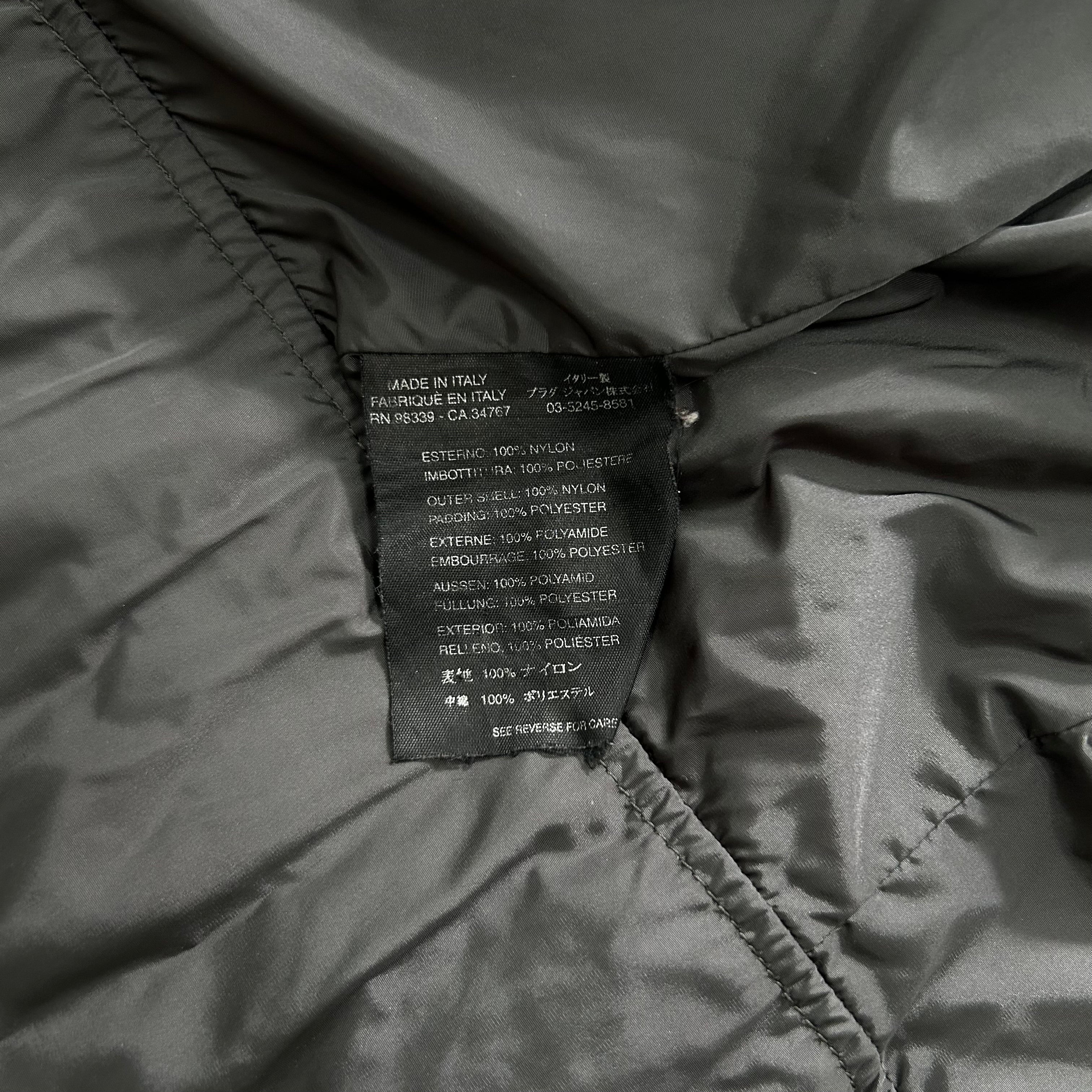 Prada 00s Nylon Padded Jacket