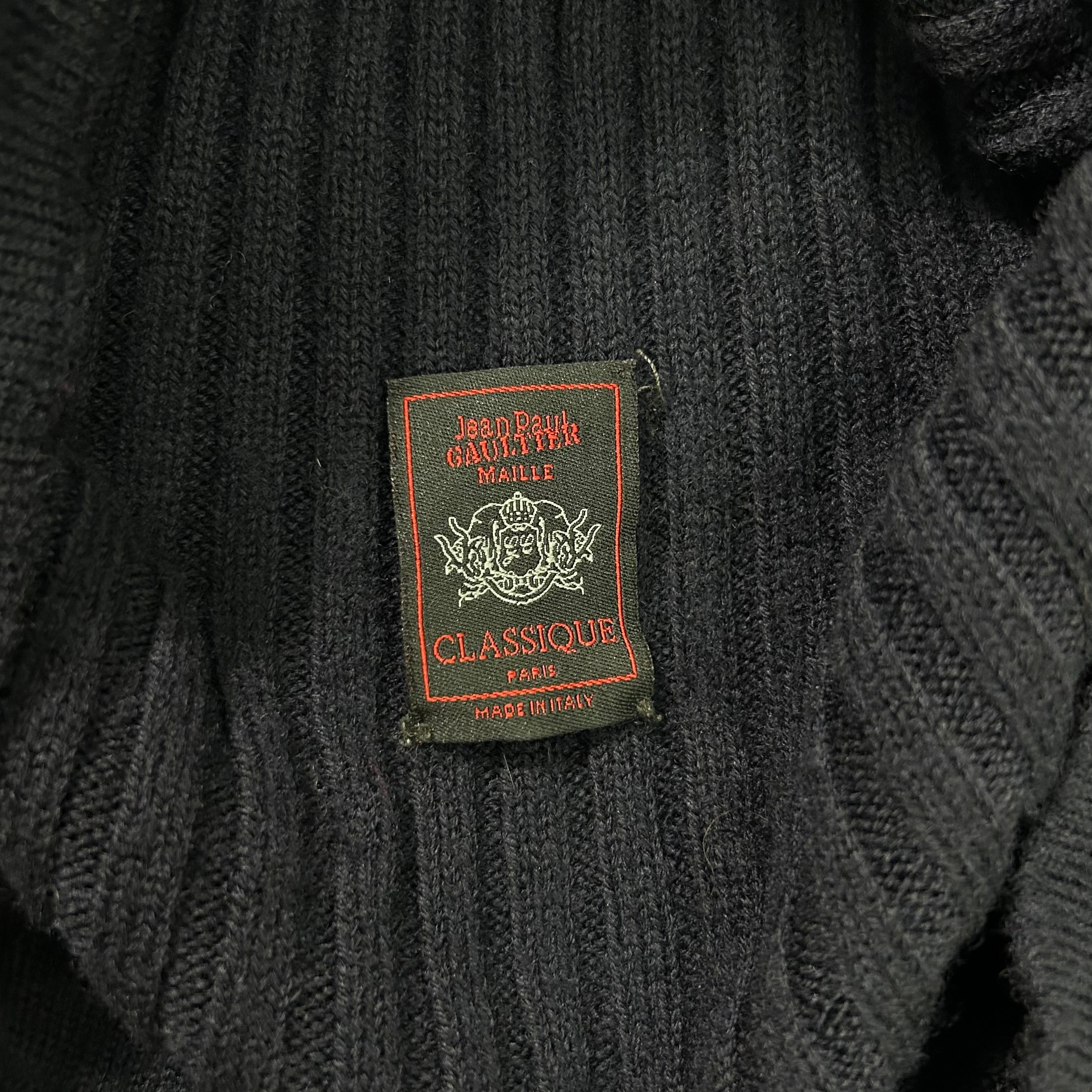 Jean Paul Gaultier Classic Striped Blue Sweater