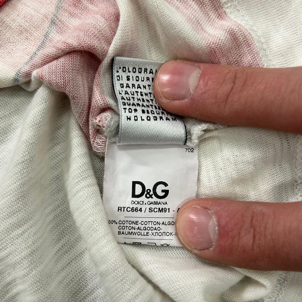 Dolce & Gabbana x Disney SS05 "Mickey '28" USA Flag Tee