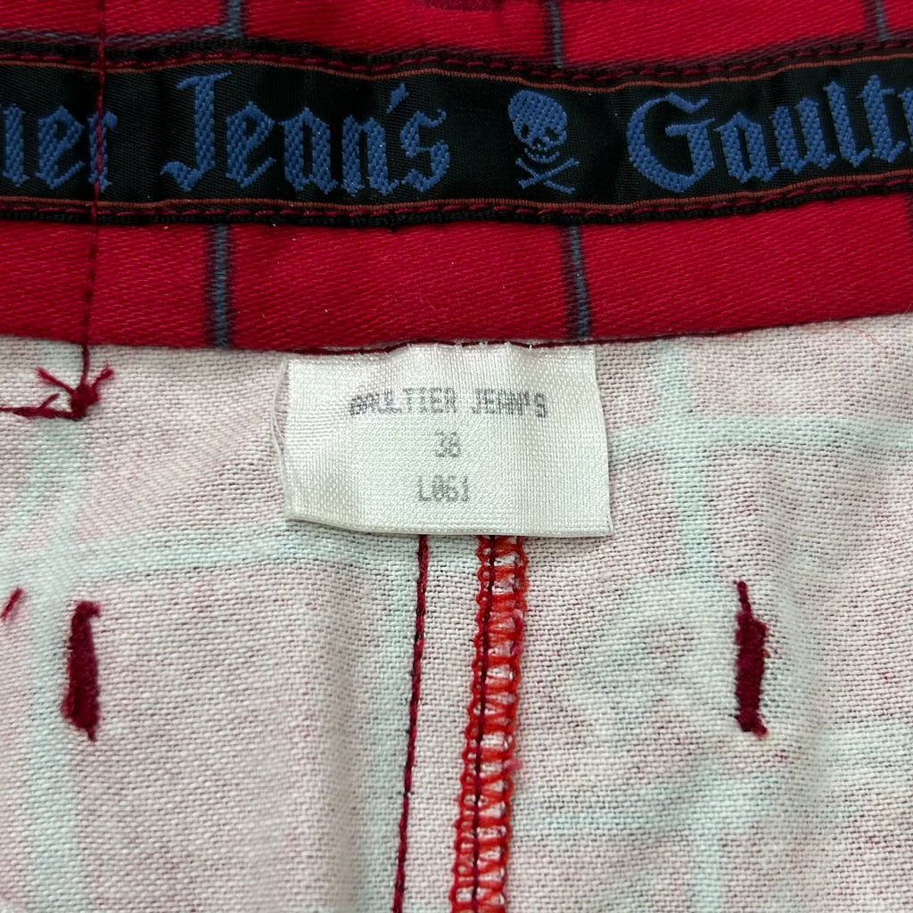 Jean Paul Gaultier 1996 "Cyberbaba" X-Ray Skeleton Skirt