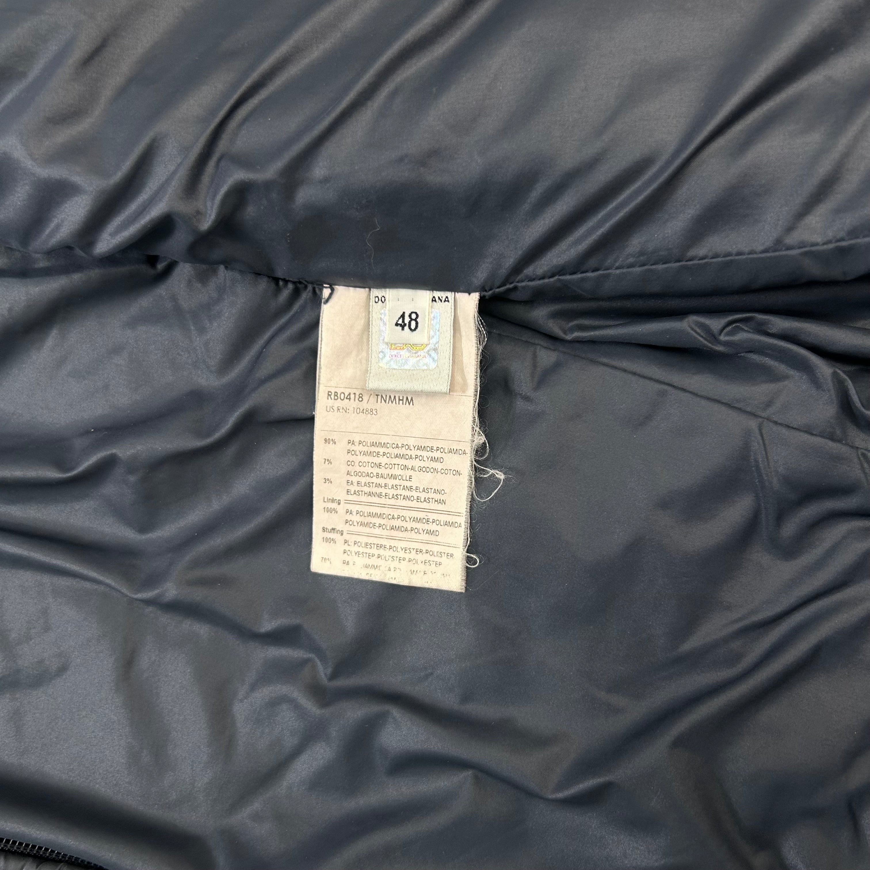 Dolce & Gabbana Padded Sport Navy Jacket