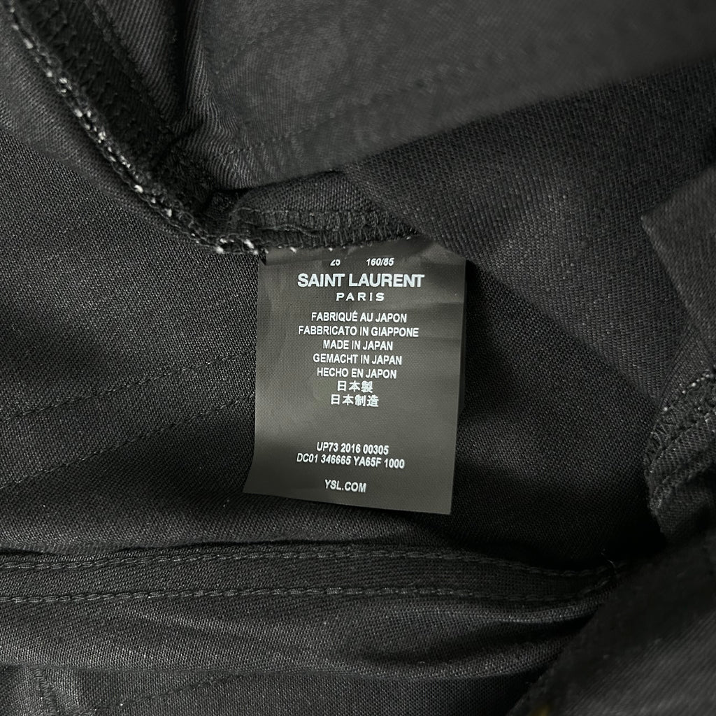 Saint Laurent Hedi Slimane Black Skinny Jeans