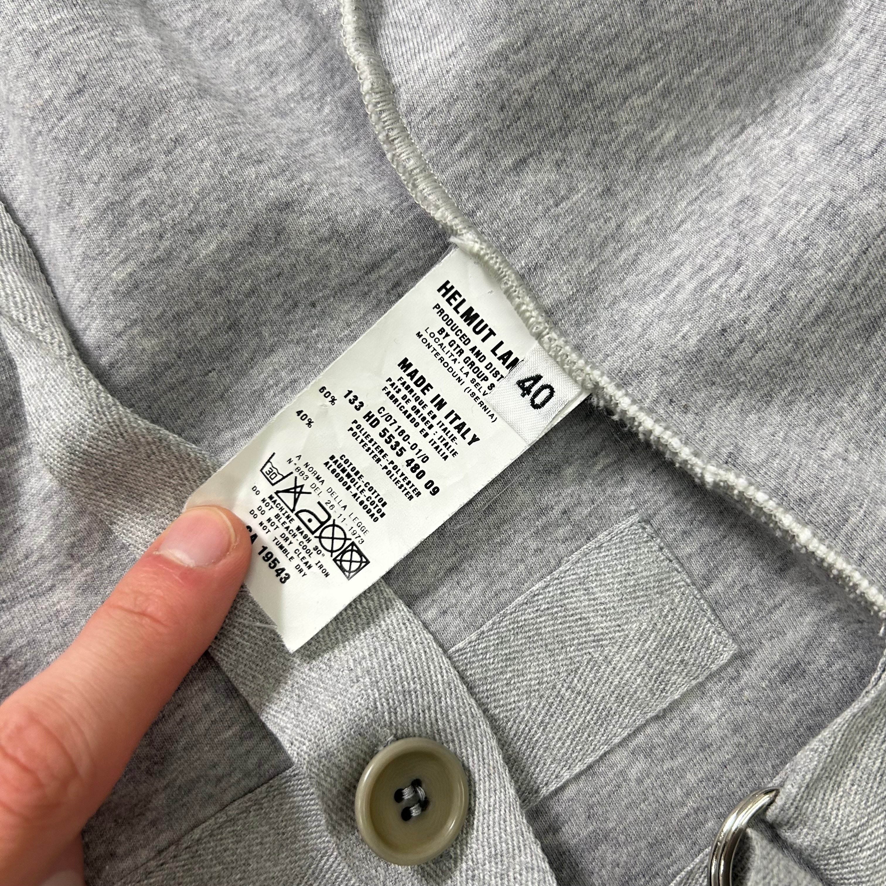 Helmut Lang 1999 Parachute White Vest