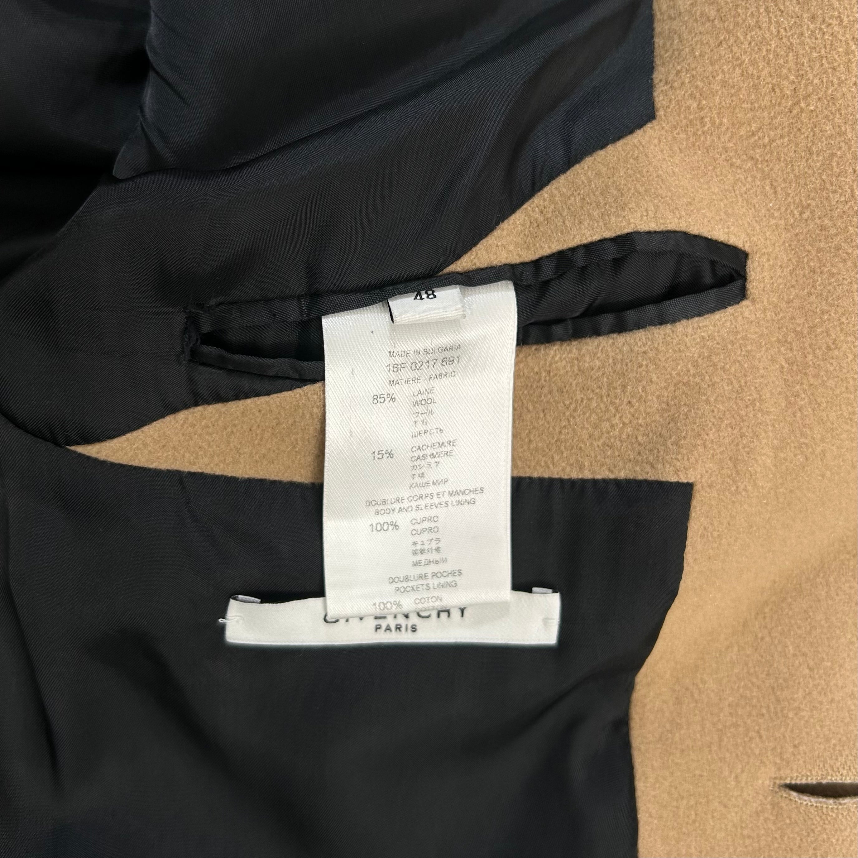 Givenchy FW16 Screaming Monkeys Woven Coat