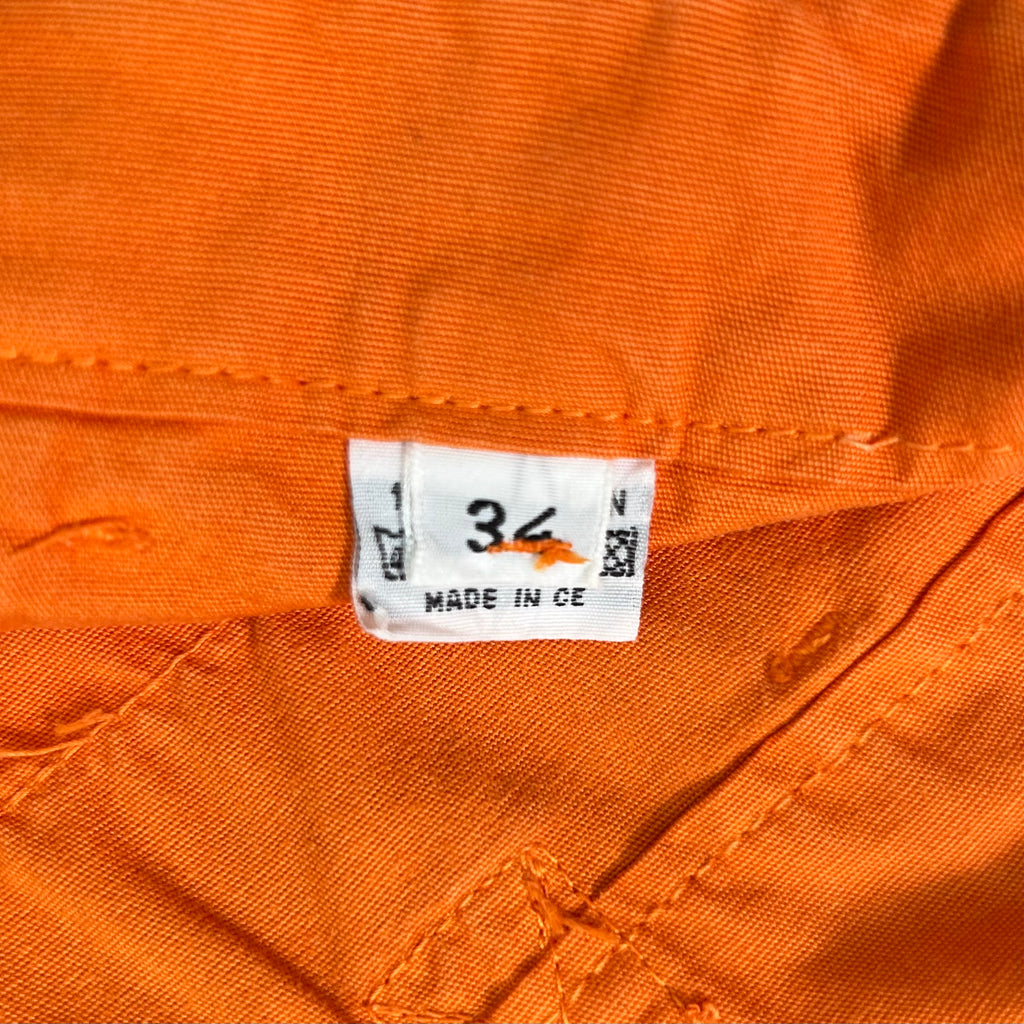 Dolce & Gabbana 2000s Cargo Orange Skirt