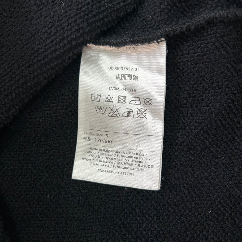 Valentino Black Stars Camouflage Crewneck Sweatshirt