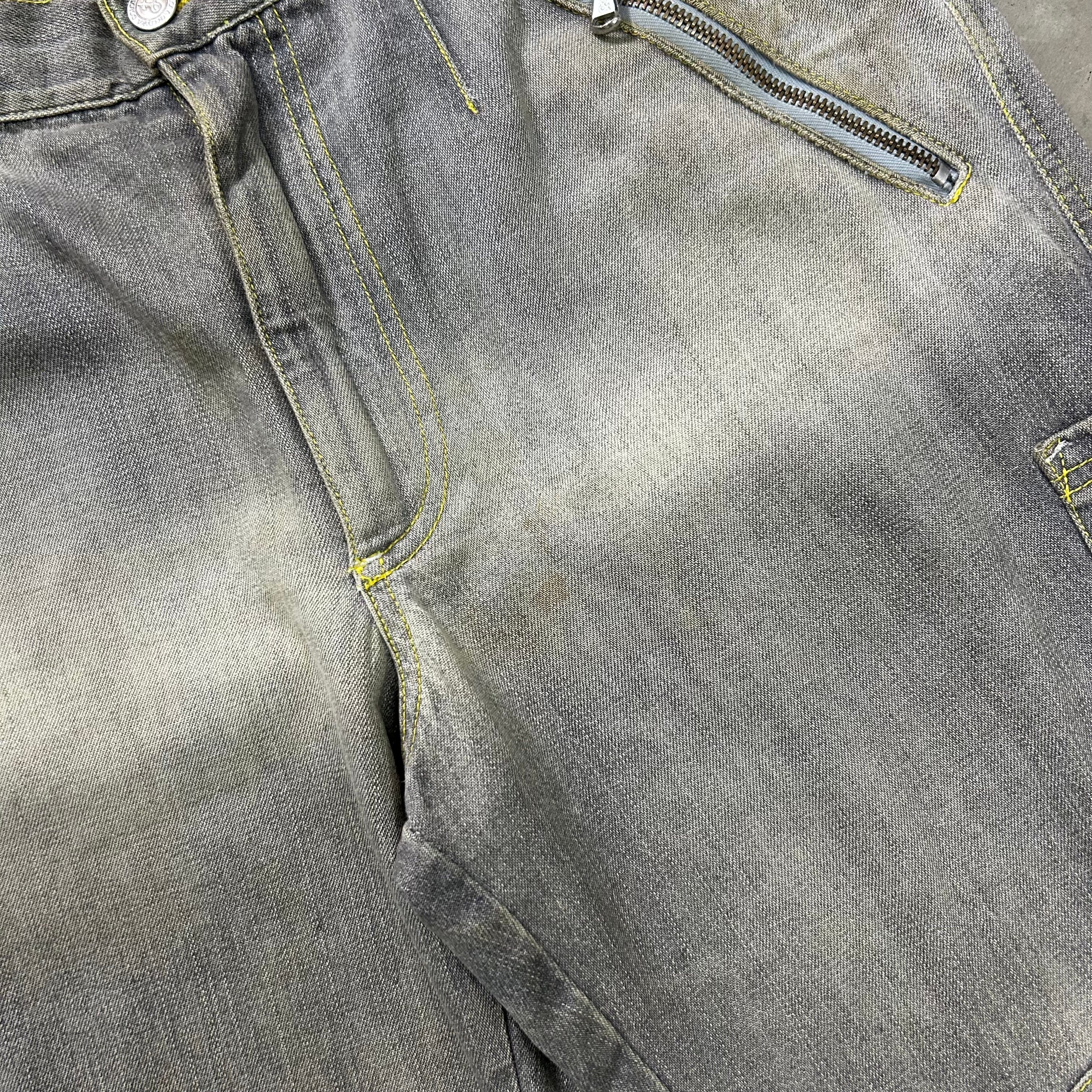 Dolce & Gabbana Grey Washed Cargo Pants