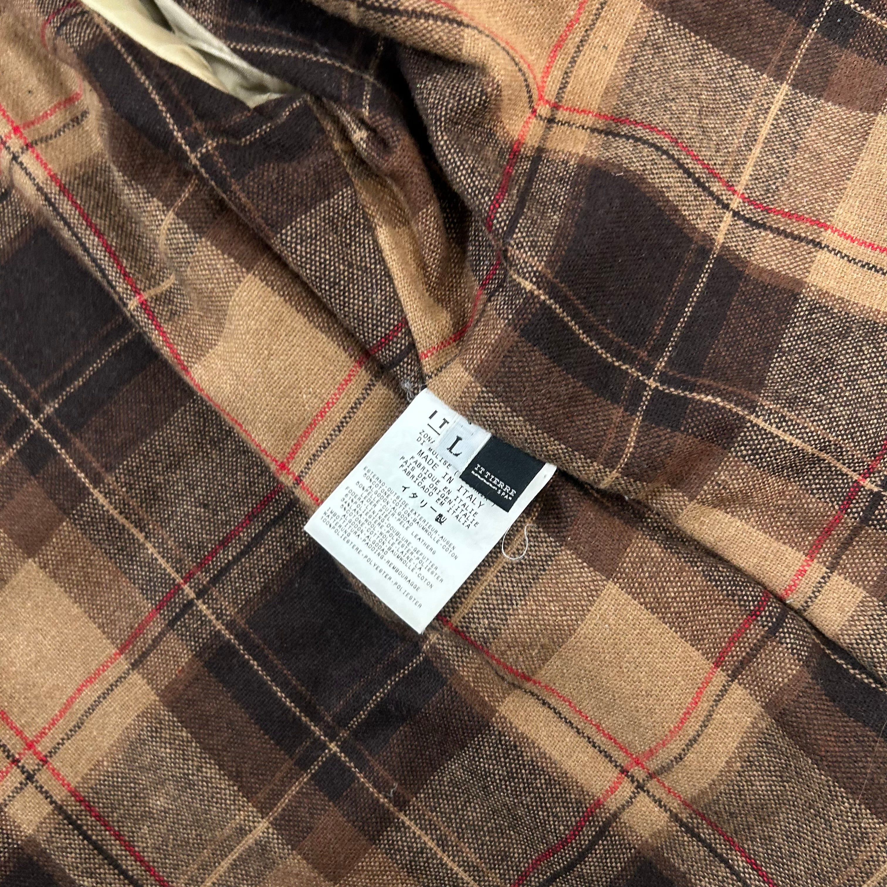 Dolce & Gabbana Corduroy Multi-Panel Fur Collar Jacket