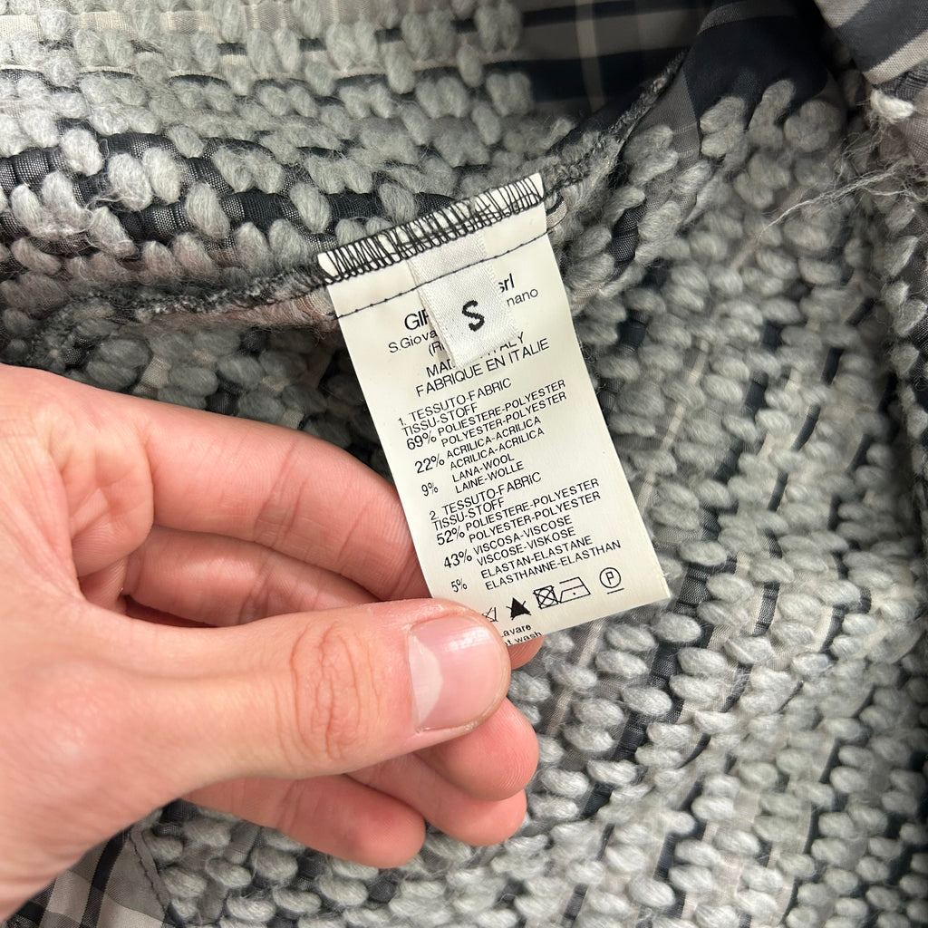 Marithé + François Girbaud Plaid Longsleeve Dress