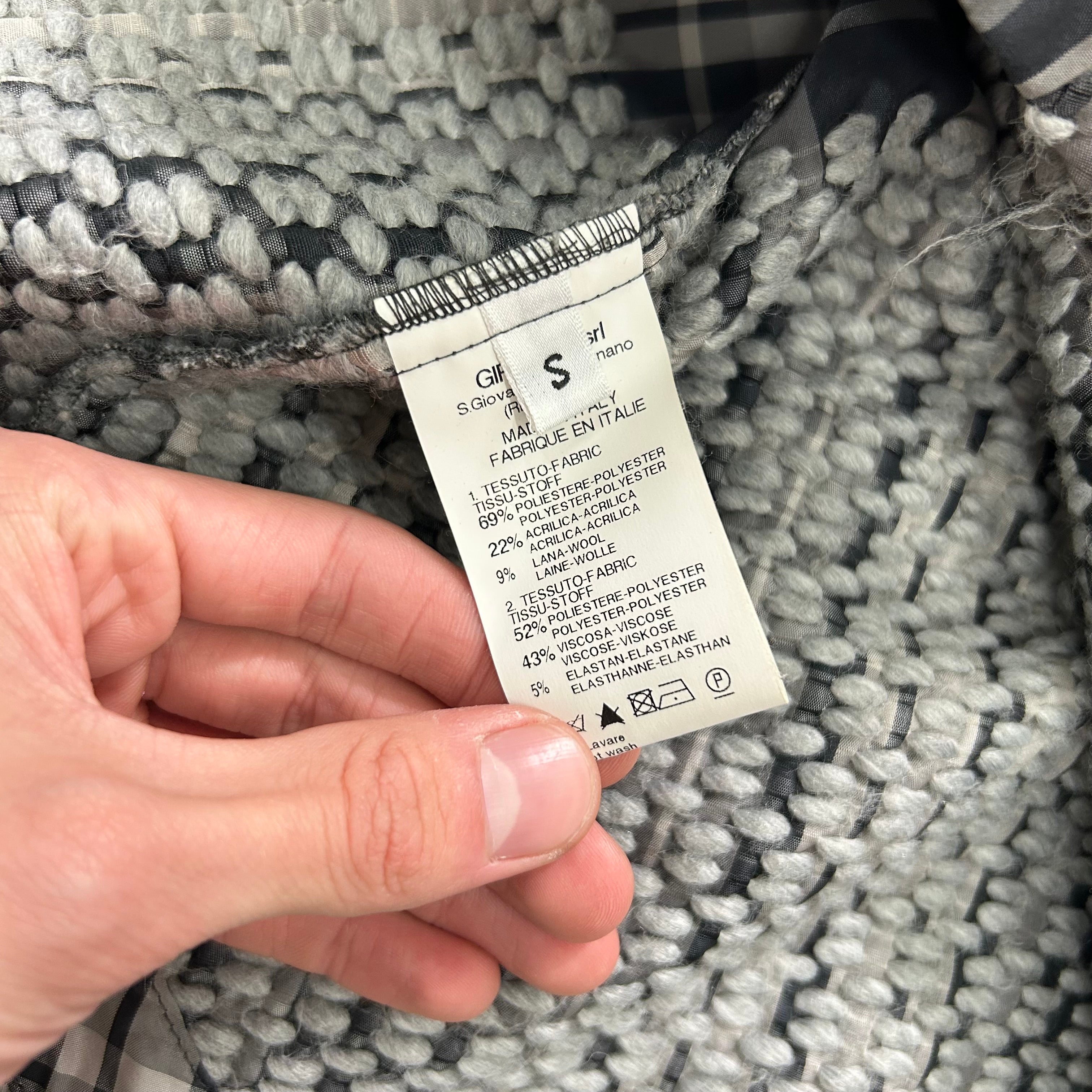 Marithé + François Girbaud Plaid Longsleeve Dress