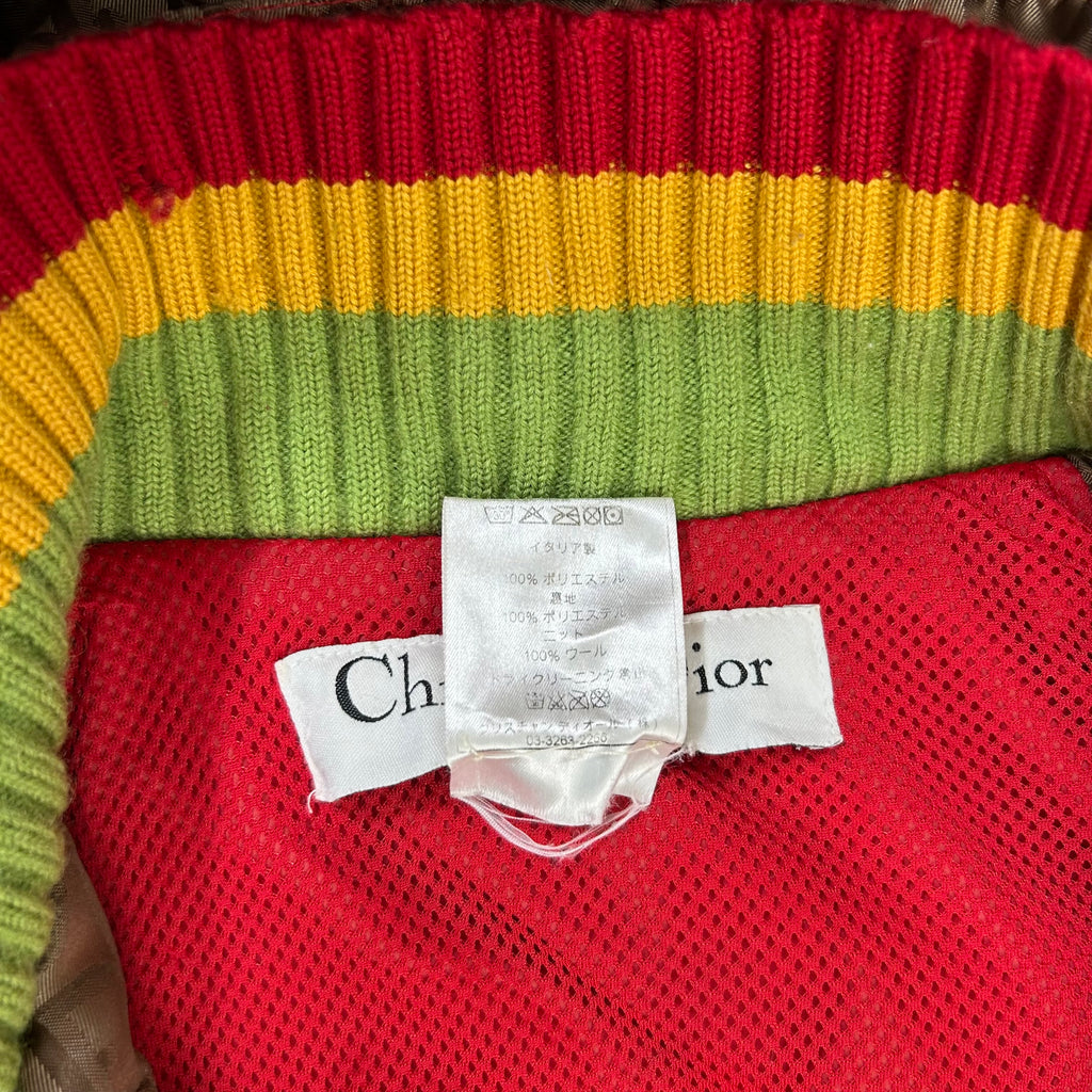 Dior 2000s Rasta Brown Trench Parka Coat