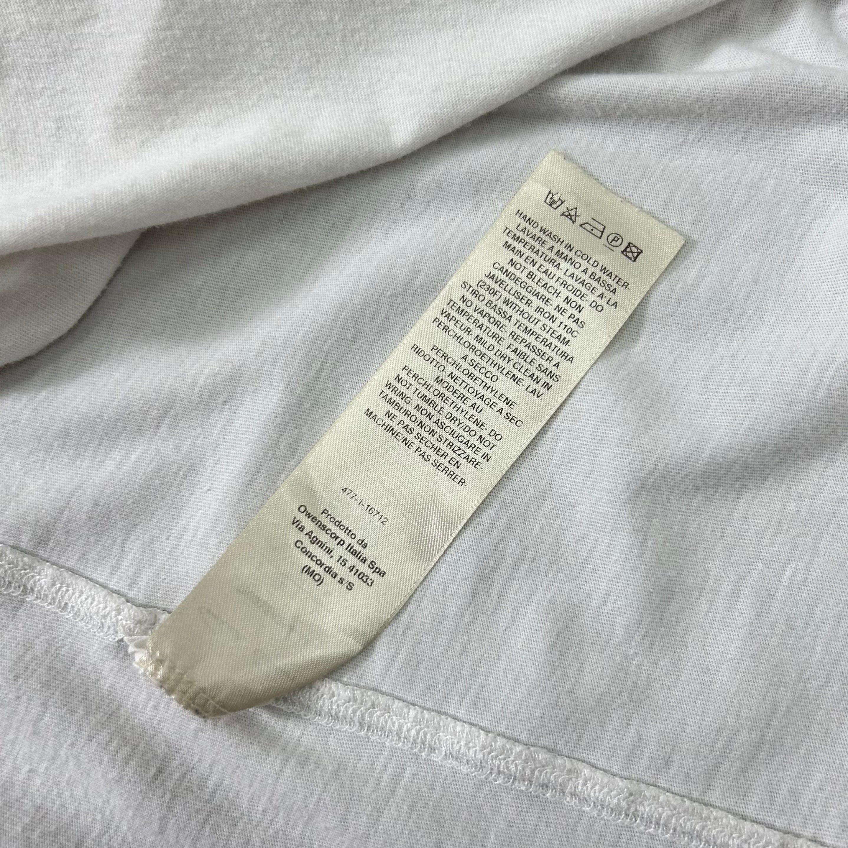Rick Owens White Long T-Shirt