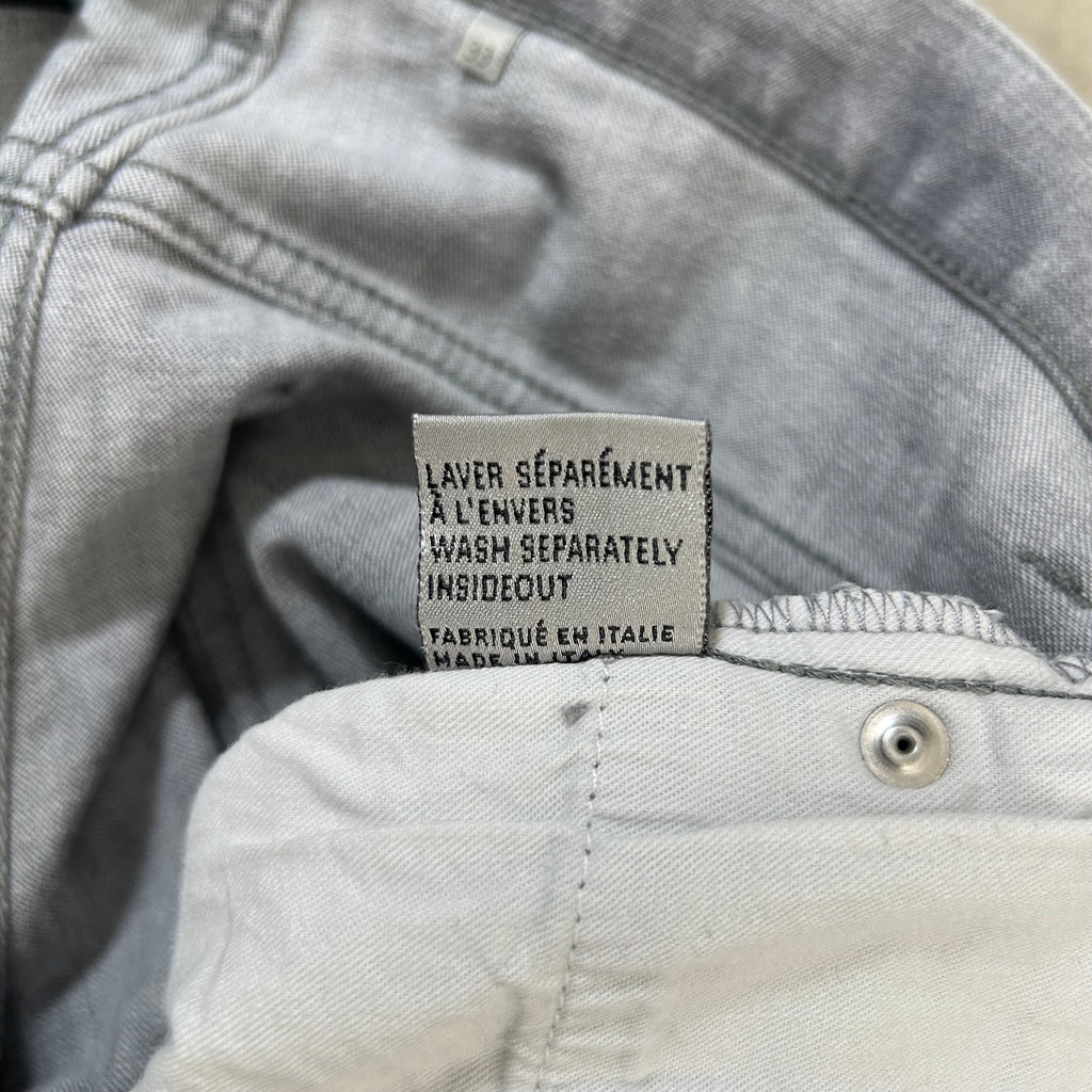 Dior Homme Hedi Slimane Grey Straight Leg Jeans