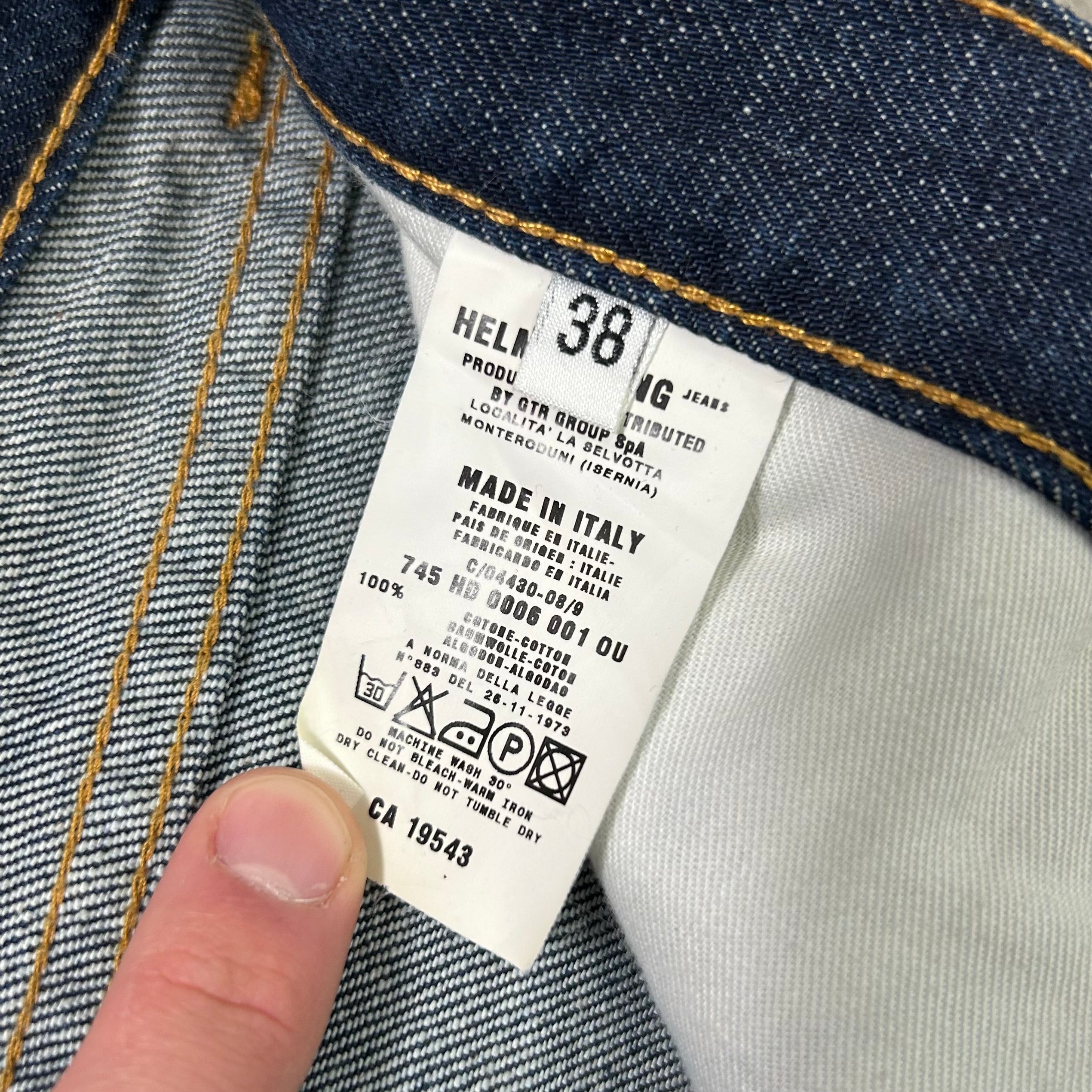 Helmut Lang 90's Classic Denim Pants