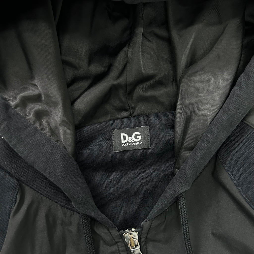 Dolce & Gabbana Sport Navy and Black Zip Hoodie