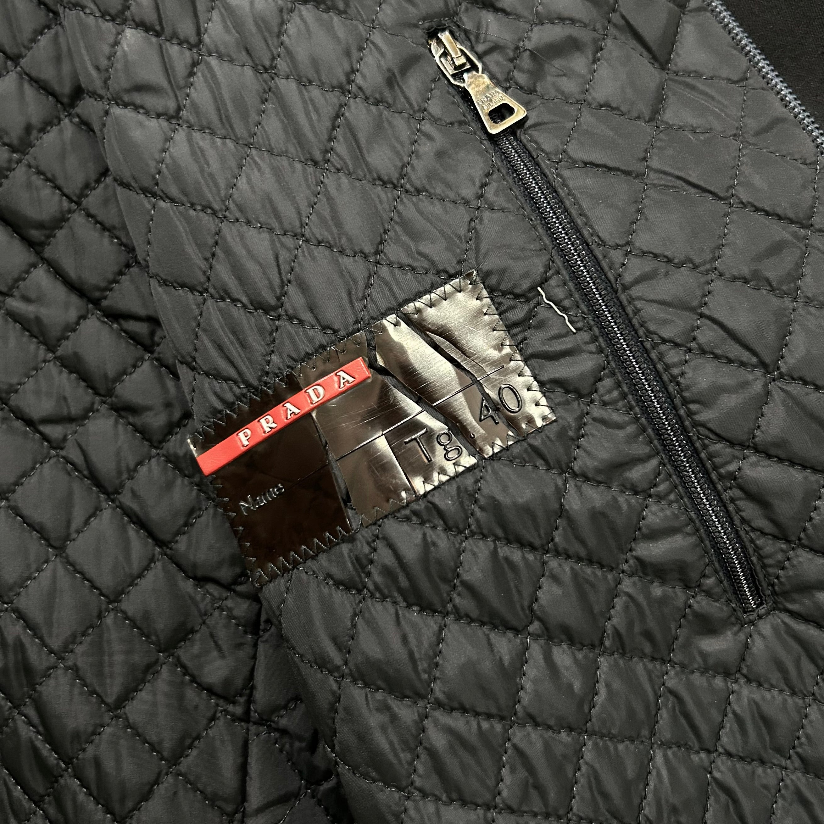Prada Black Fur Hooded Jacket