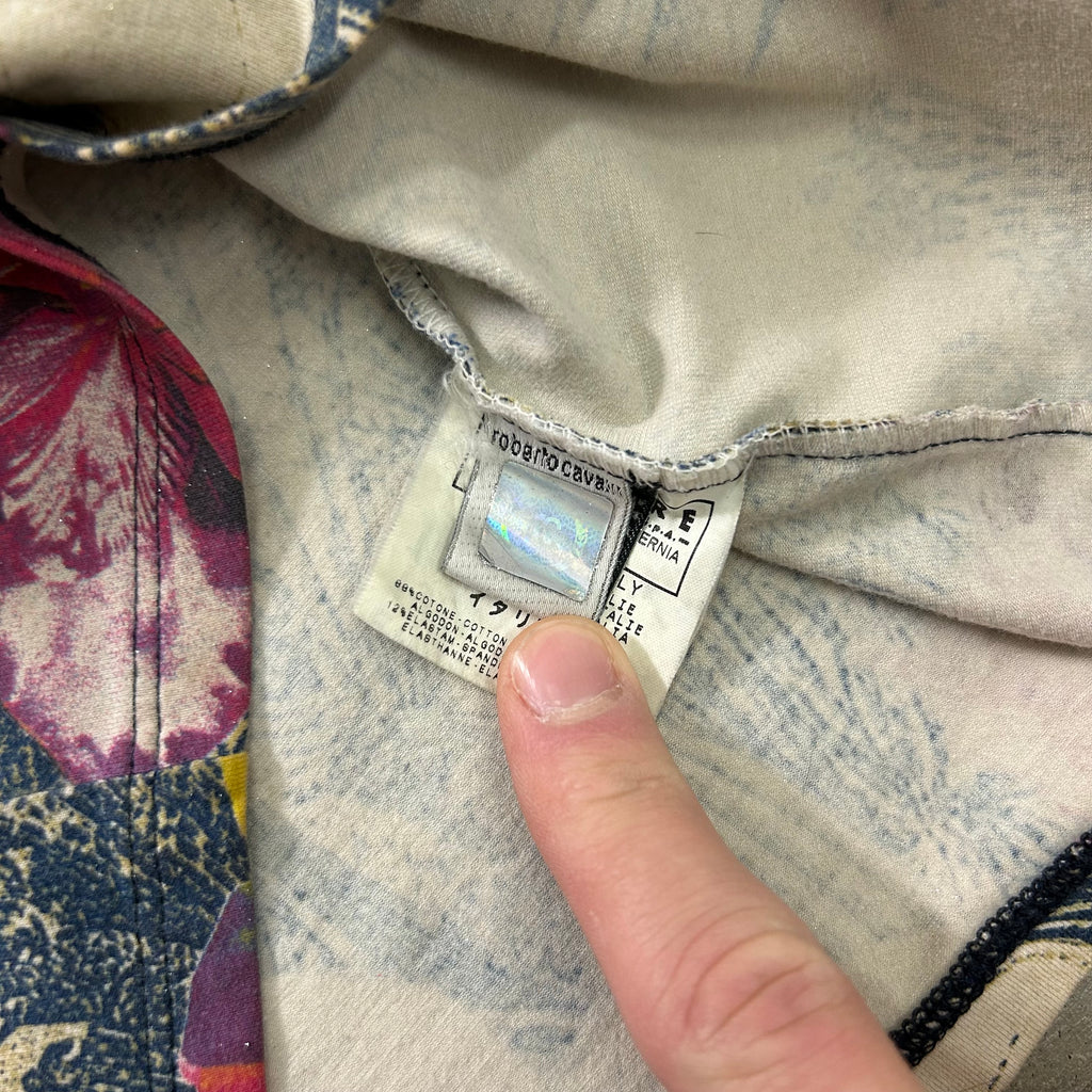 Just Cavalli 2000's Graphic Floral Baby-Tee