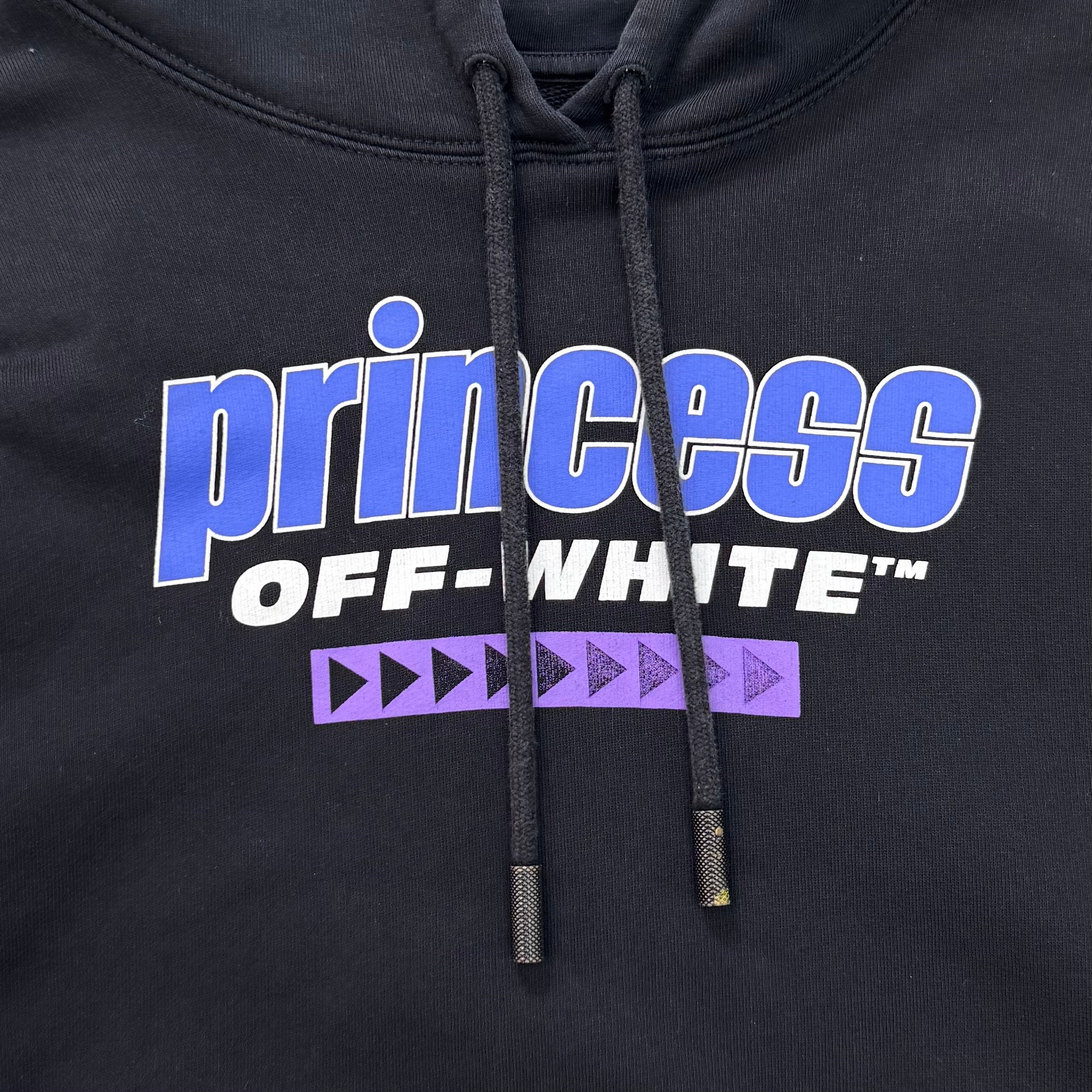 Off-White SS18 "Princess" Cropped Hoodie