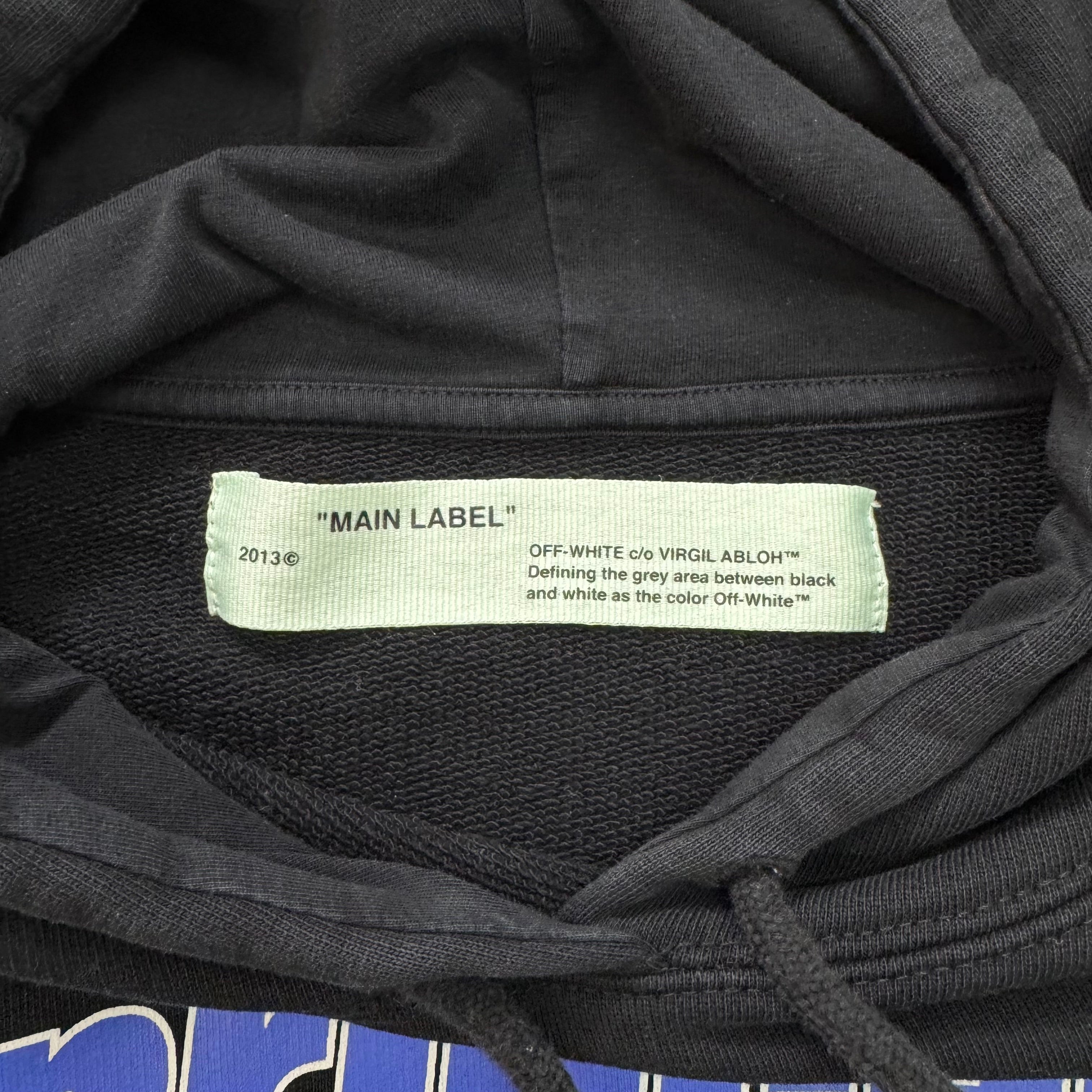 Off-White SS18 "Princess" Cropped Hoodie