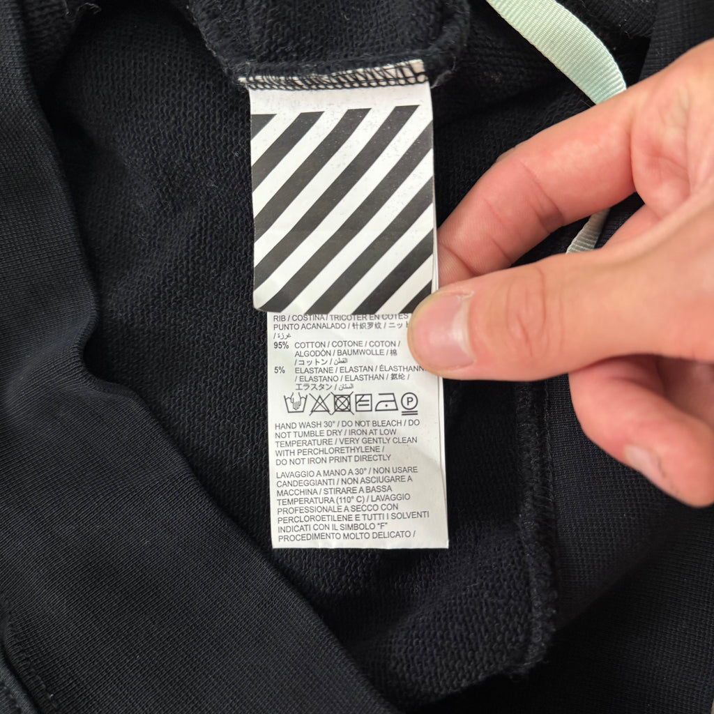 Off-White SS18 "Princess" Cropped Hoodie