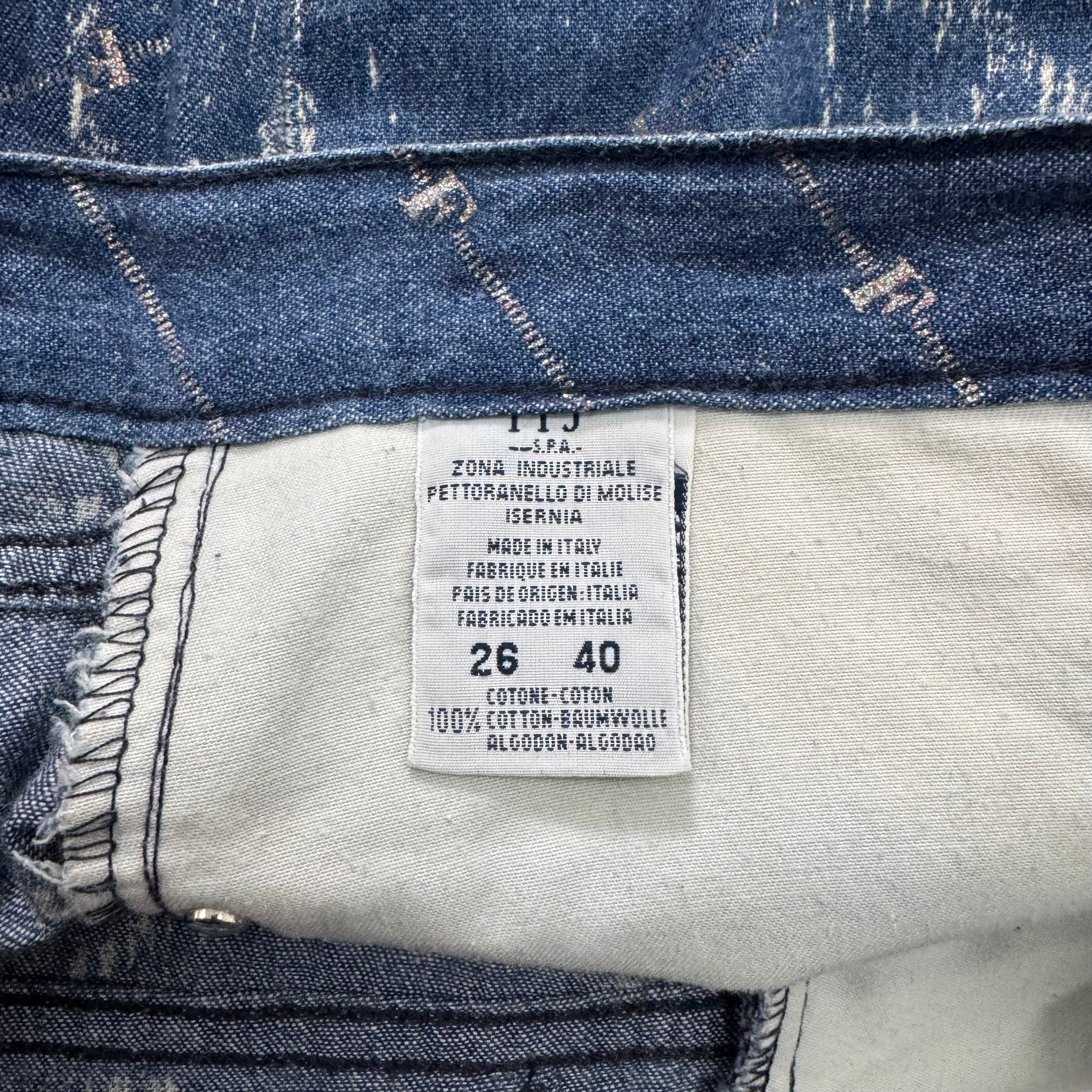 Gianfranco Ferré Glitter Flare Jeans