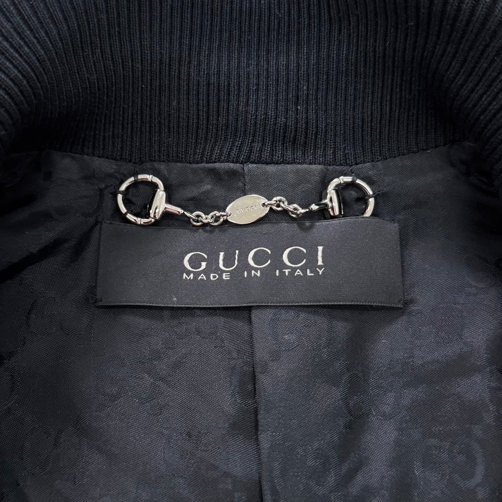 Gucci 2014 Frida Giannini Belted Leather Jacket