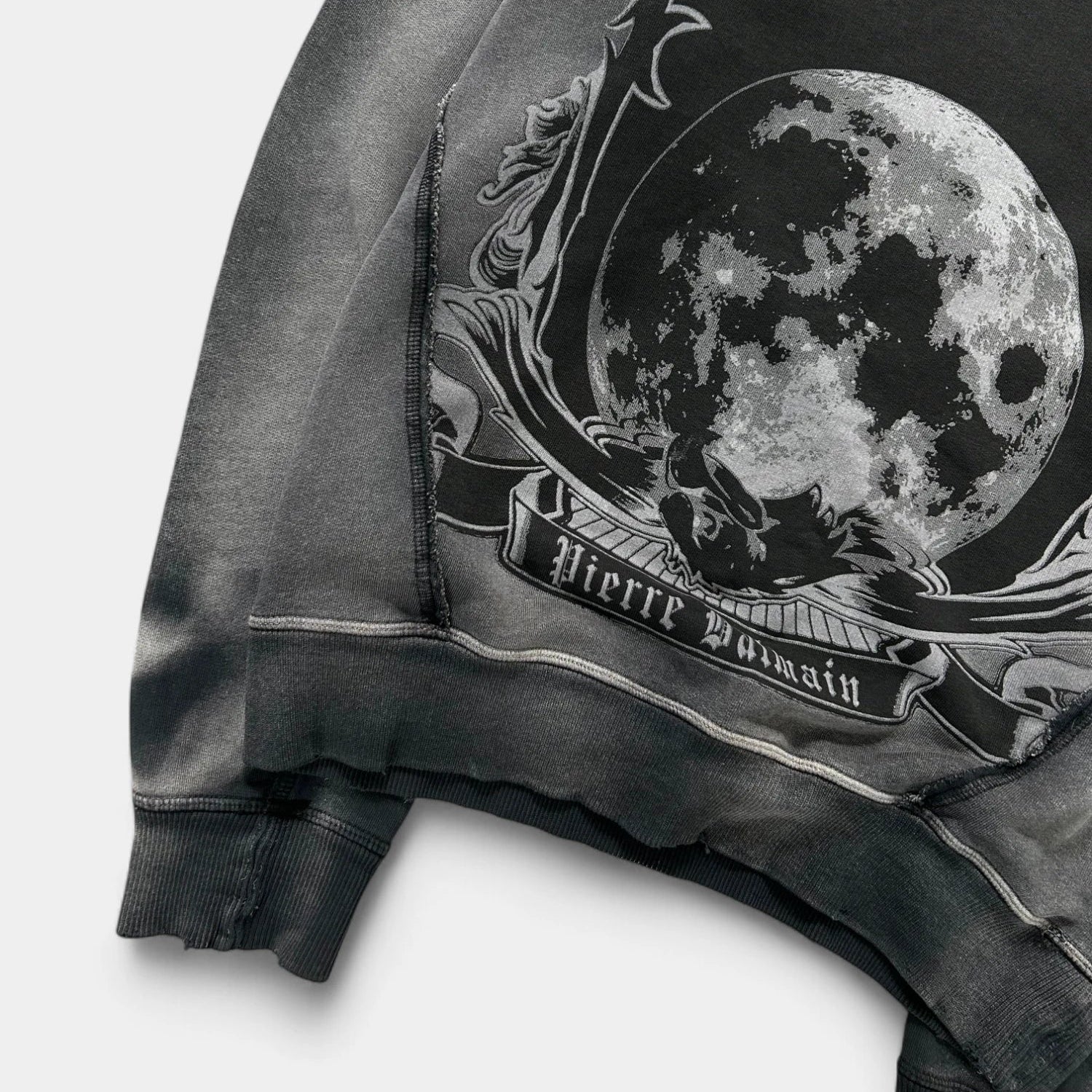 Balmain Sons Of Pierre Balmain Graphic Crewneck Black