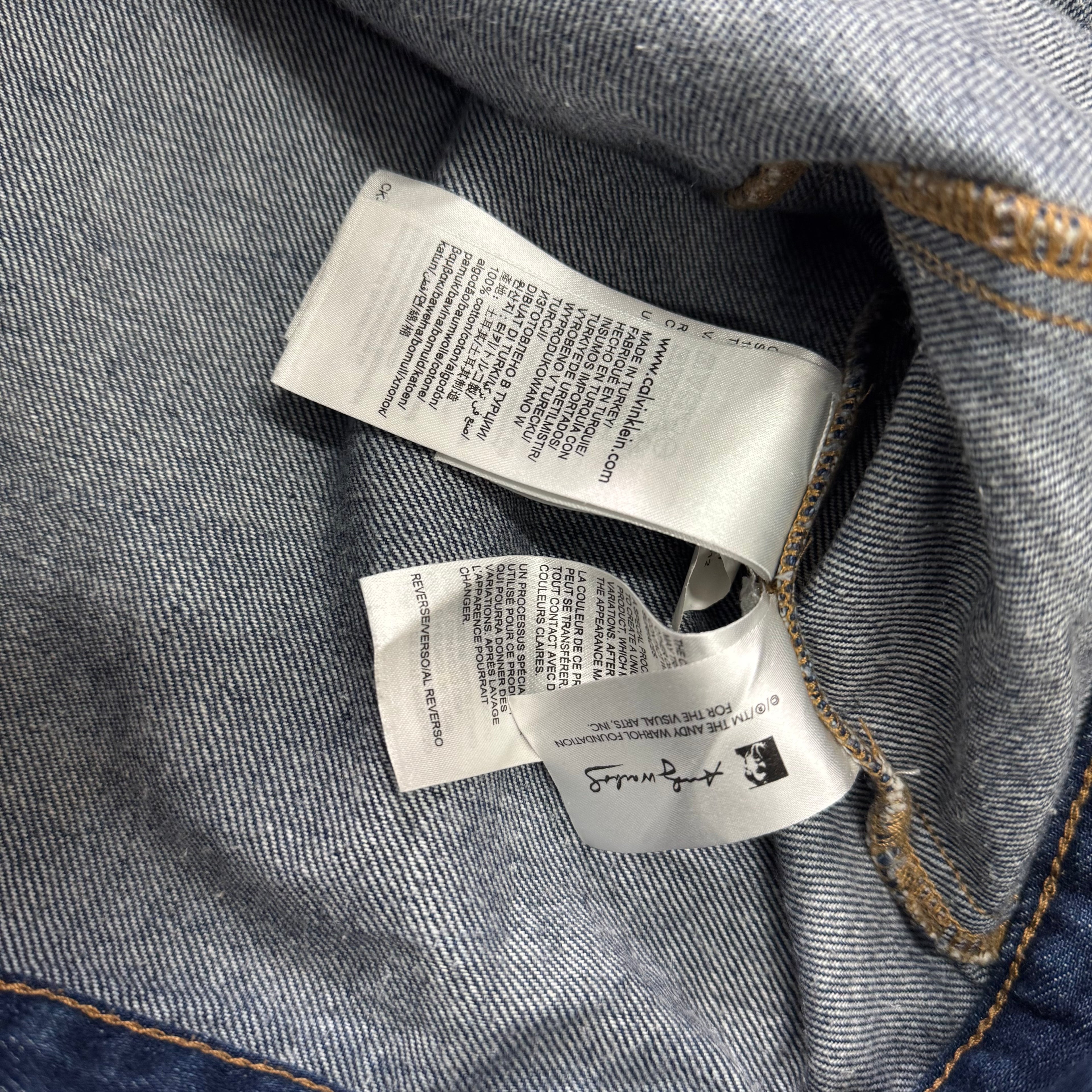 Calvin Klein Jeans 2018 x Andy Warhol Portrait Denim Jacket