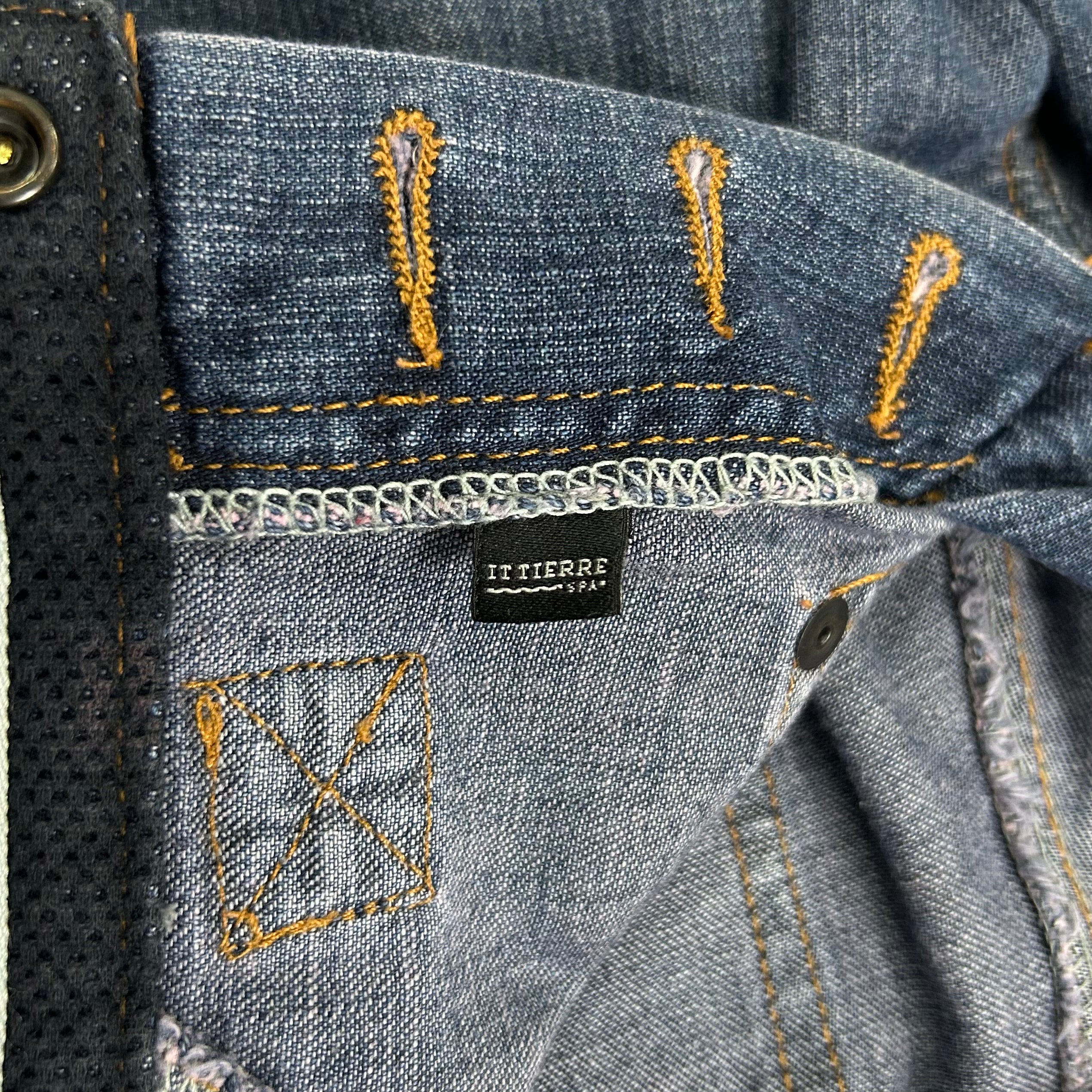 Dolce & Gabbana Cargo Blue Denim Pants