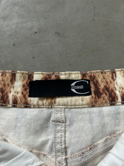 Just Cavalli Animal Print Mini Skirt