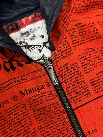 John Galliano Newspaper Hoodie (S)