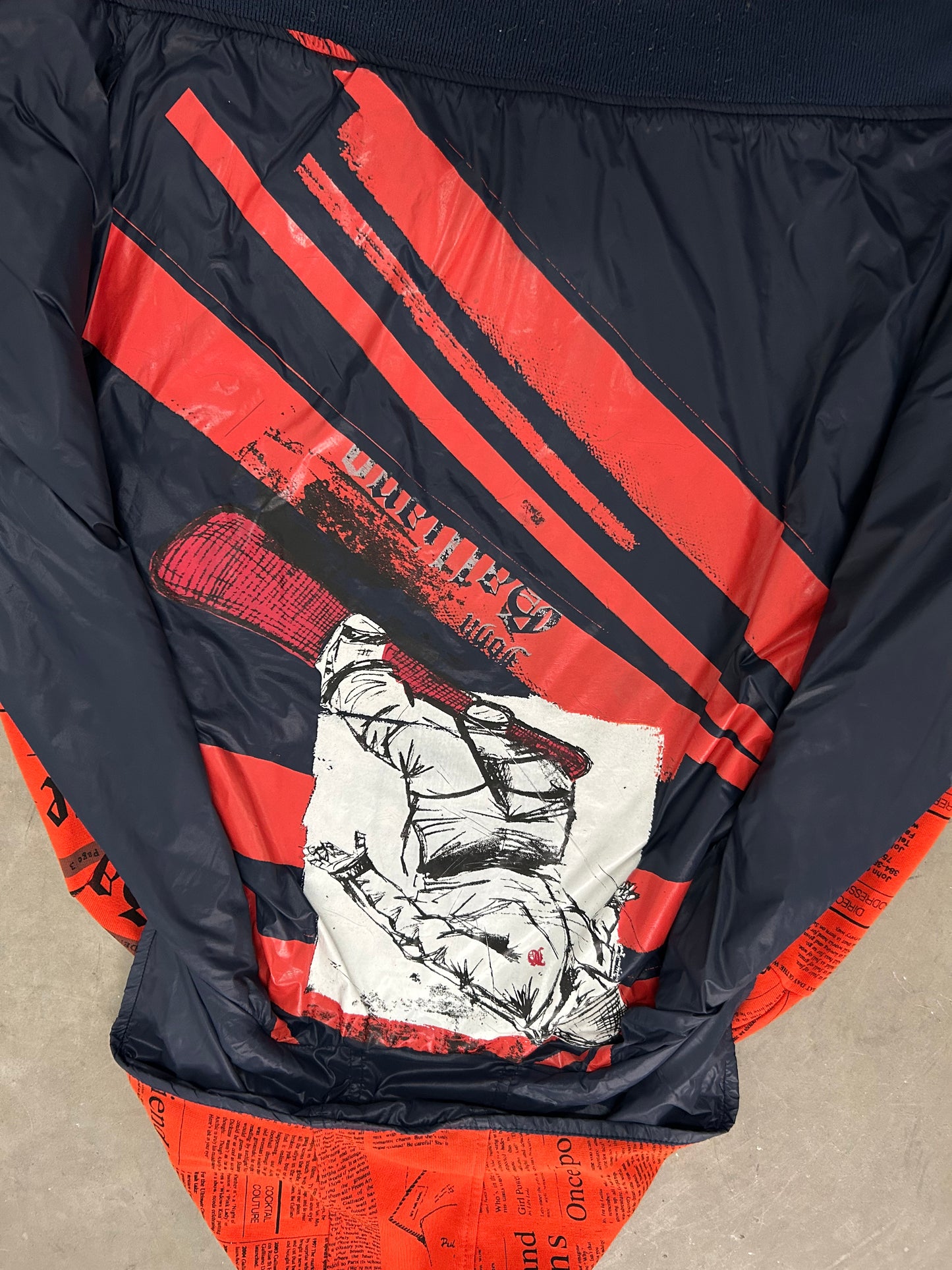 John Galliano Newspaper Hoodie (S)