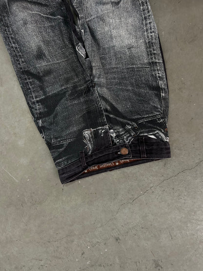 Jean Paul Gaultier 00's Printed Jeans Denim (XXS/XS)
