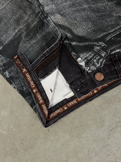 Jean Paul Gaultier 00's Printed Jeans Denim (XXS/XS)