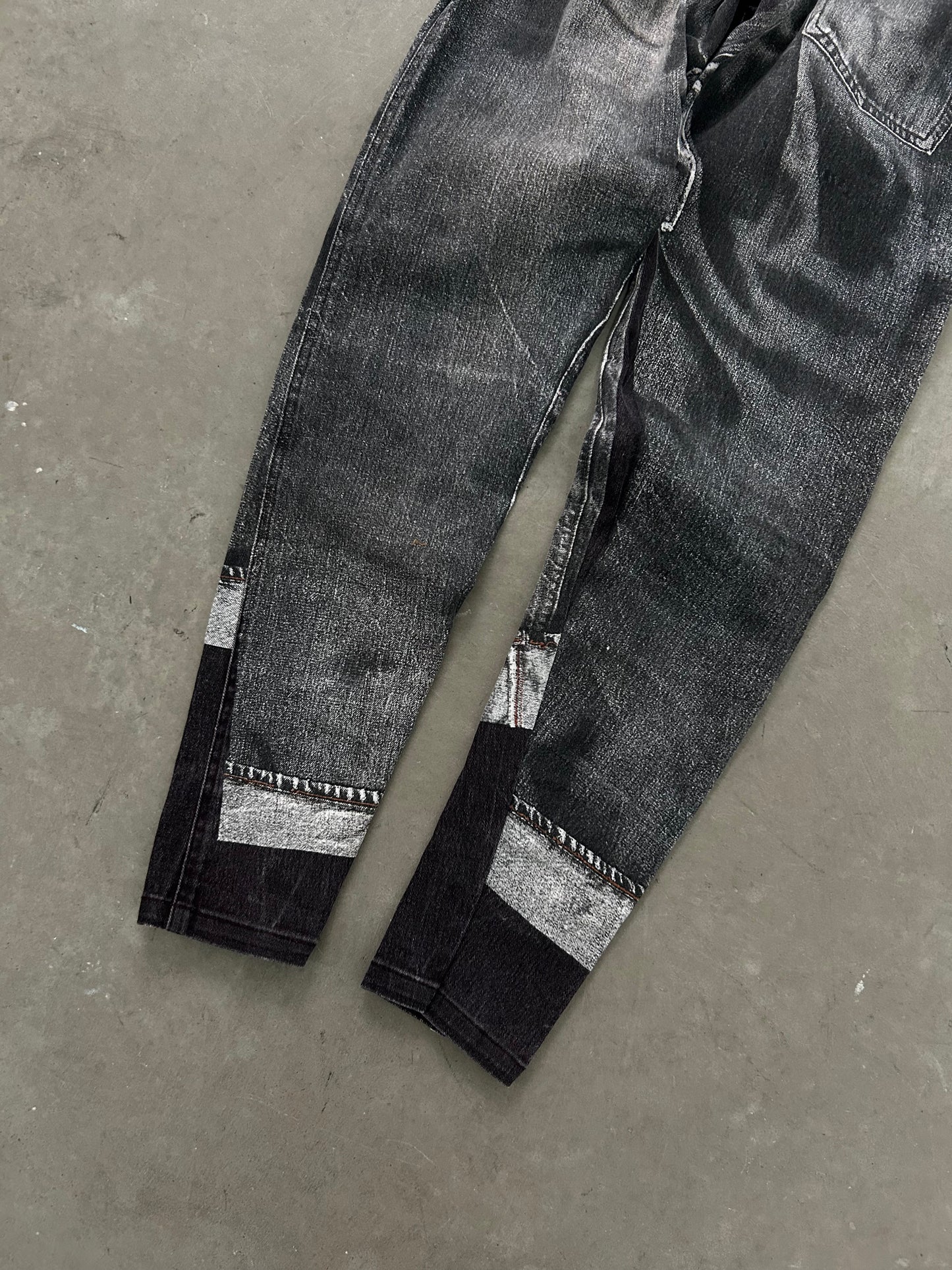 Jean Paul Gaultier 00's Printed Jeans Denim (XXS/XS)