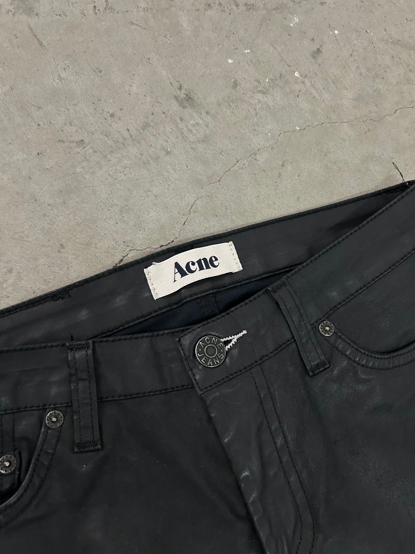 Acne Studios Leather Denim (S)
