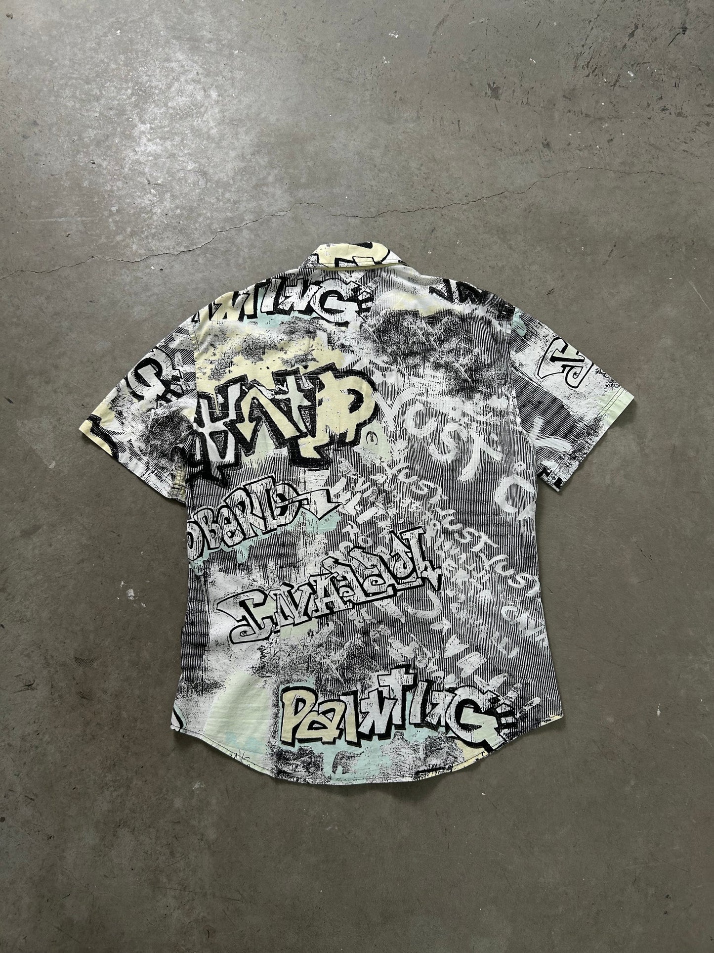 Just Cavalli 2000's Graffiti Shirt (L)